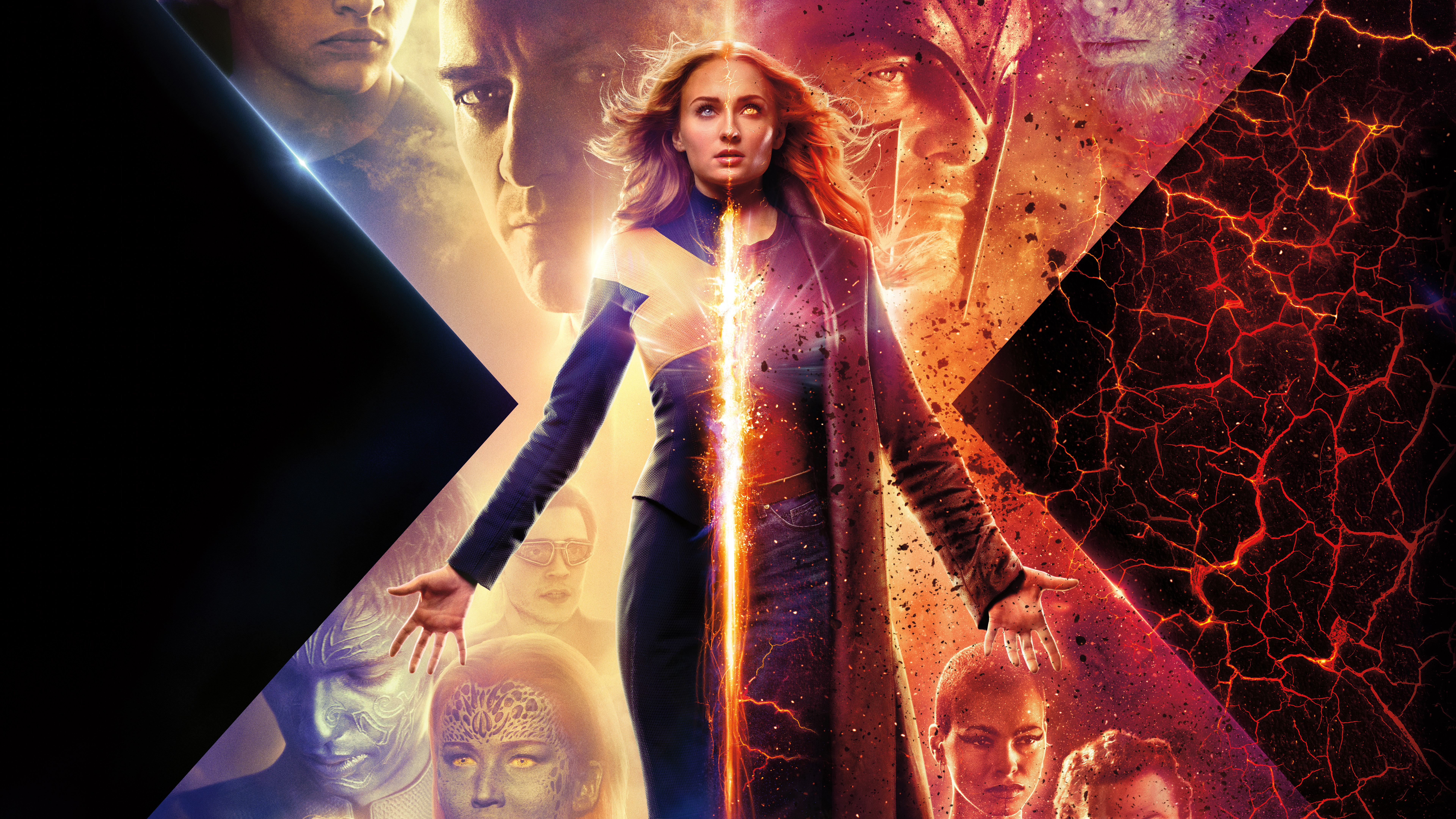 Dark Phoenix from X-Men HD Wallpaper