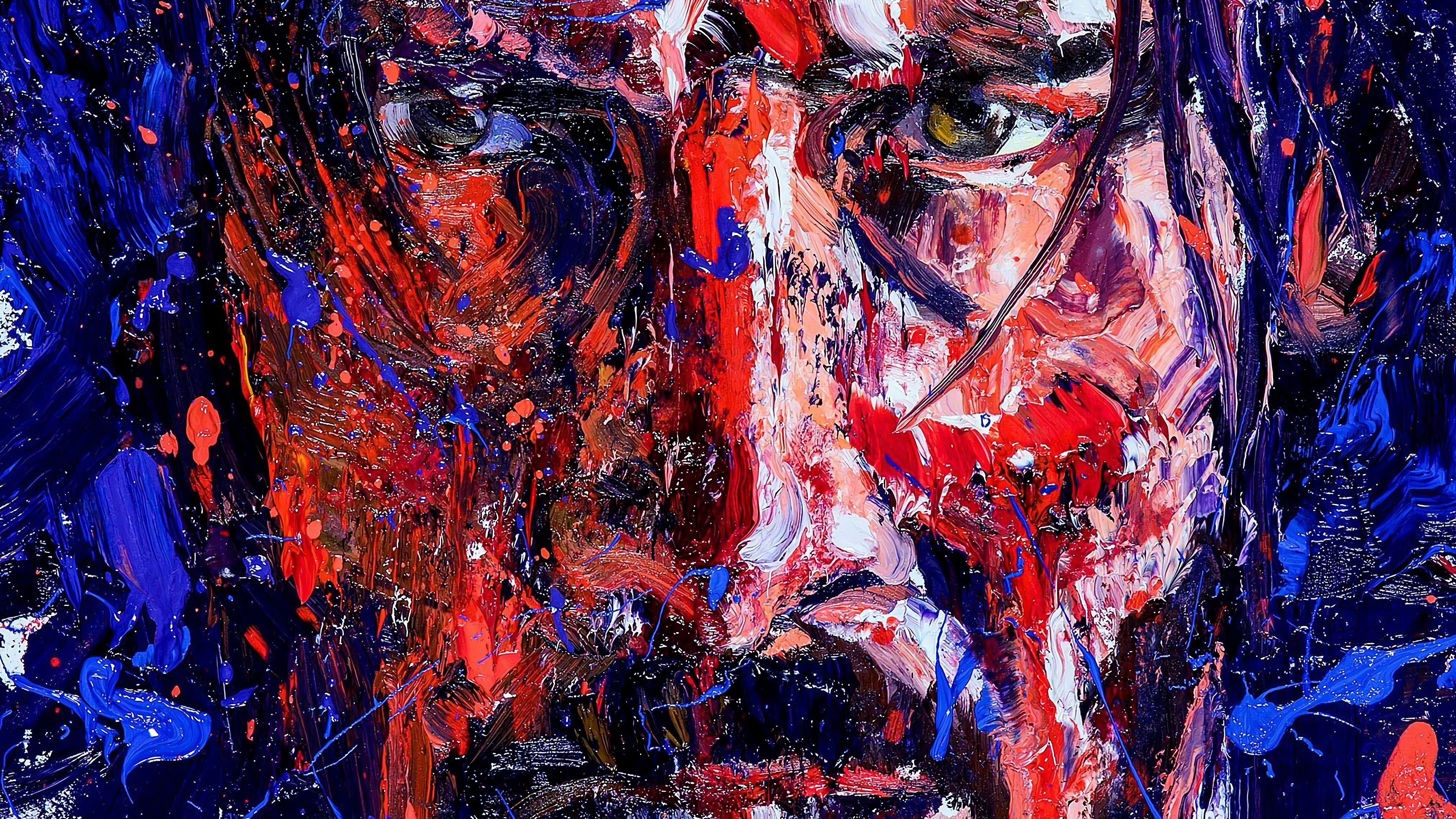 John Wick 3, Art, Keanu Reeves, 4K HD Wallpaper