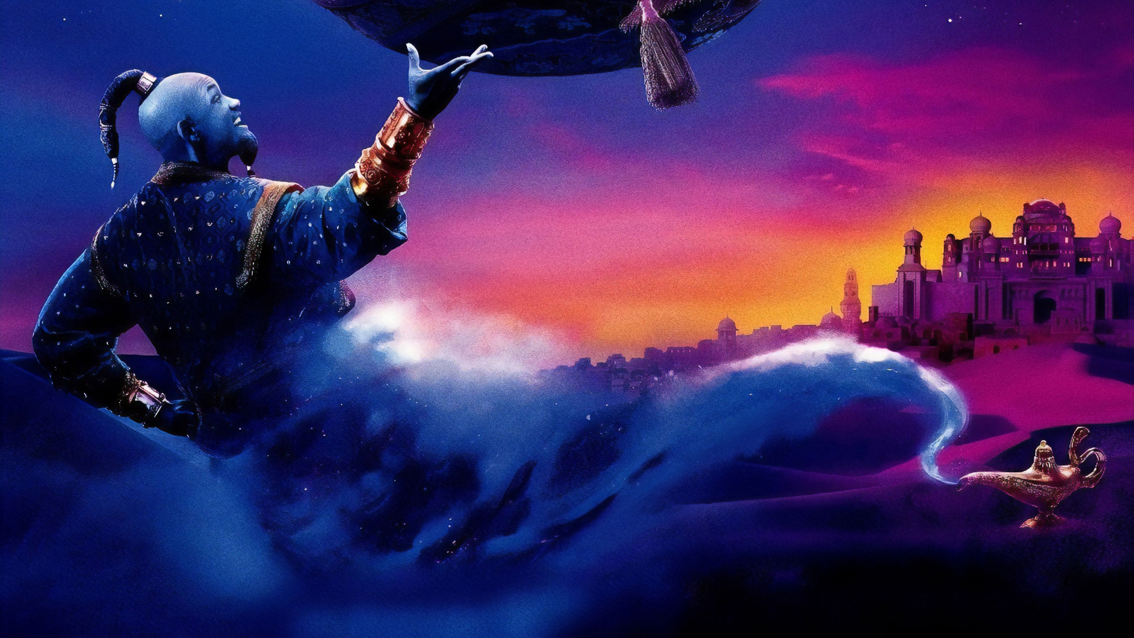 Aladdin Genie Background