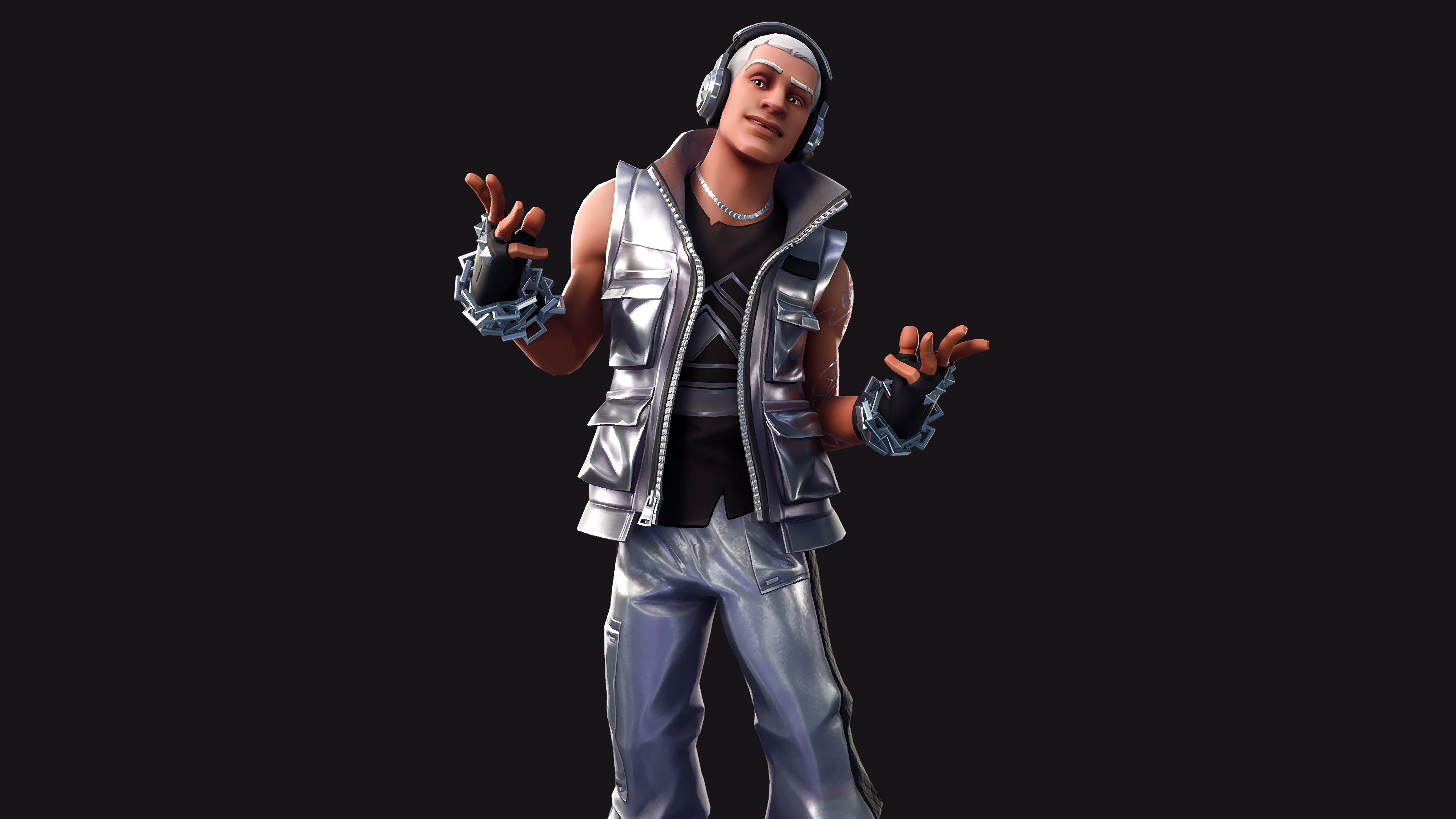Fortnite Sterling Outfit 4K HD Wallpaper