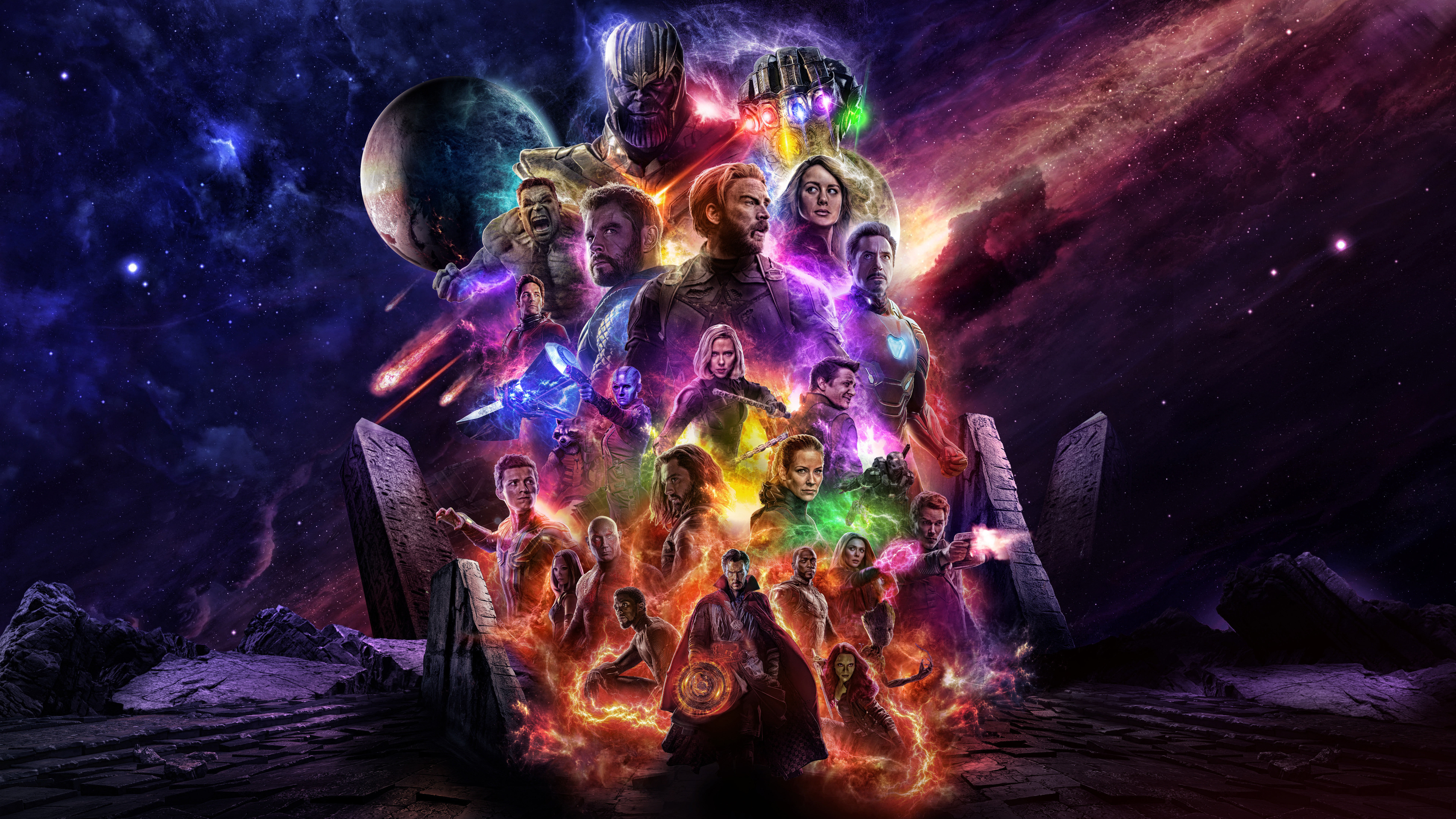 Avengers: Infinity War Poster HD Wallpaper