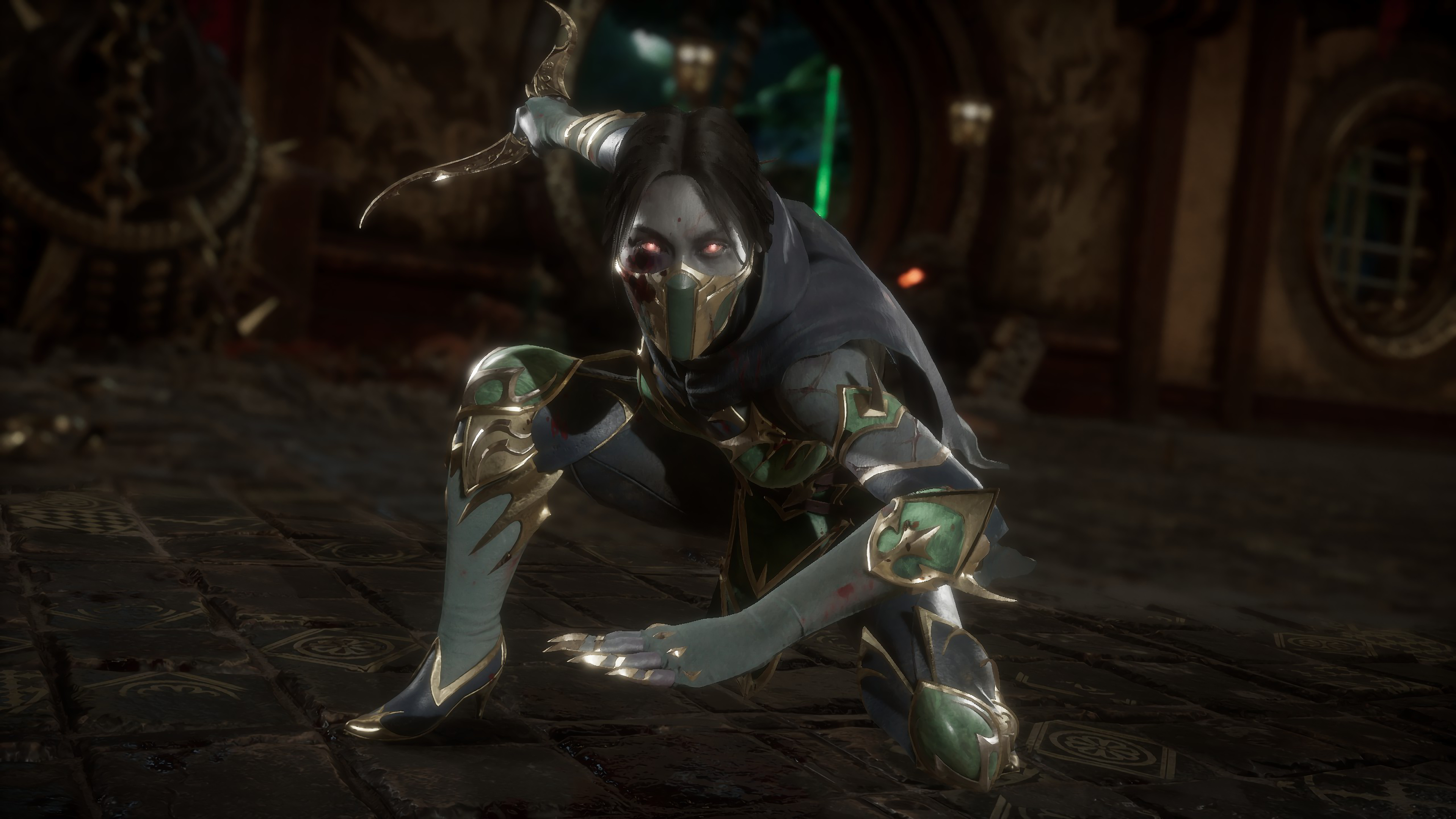 Jade from Mortal Kombat 11 4K HD Wallpaper