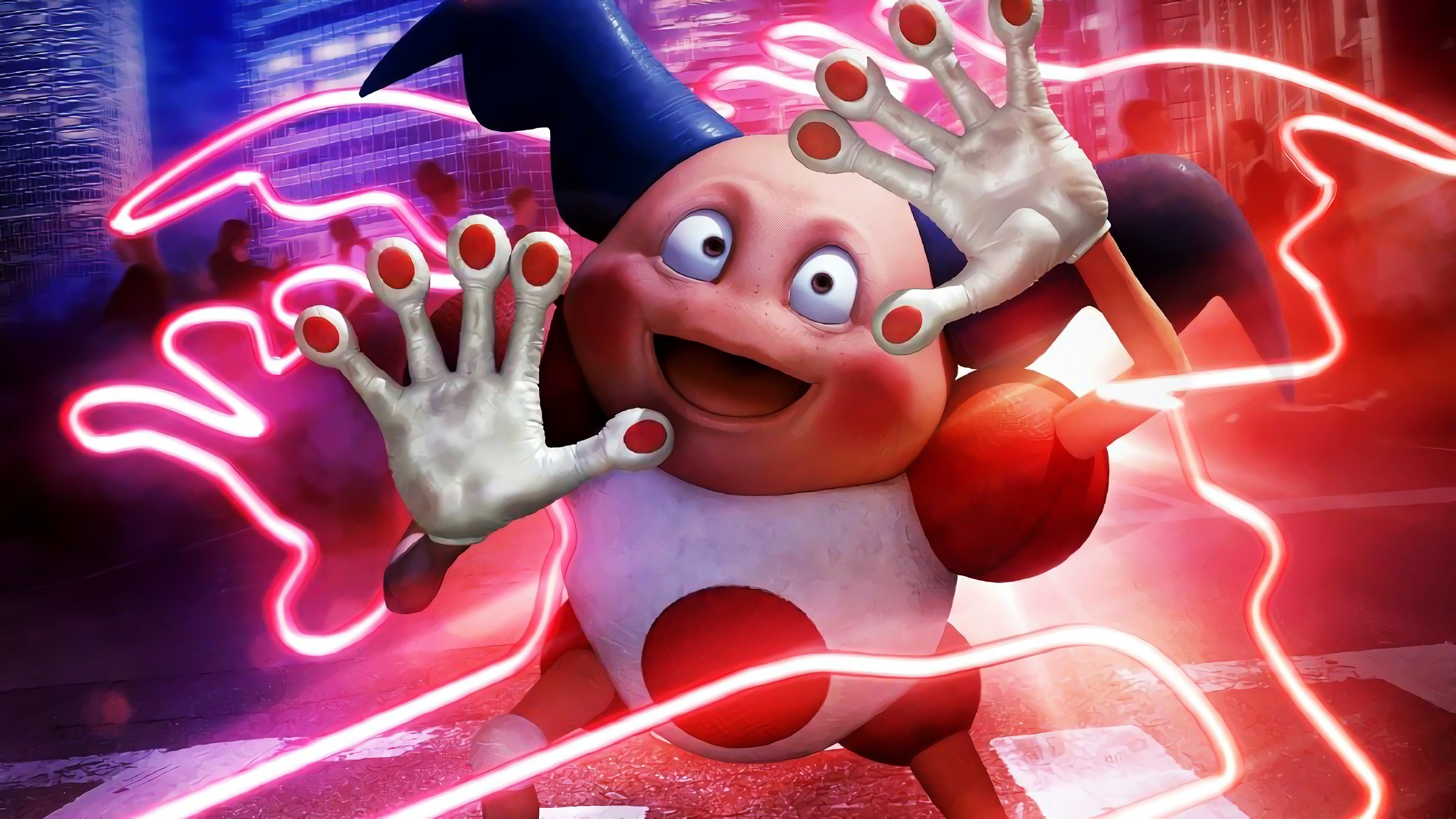 Mr. Mime from Pokemon: Detective Pikachu 4K HD Wallpaper