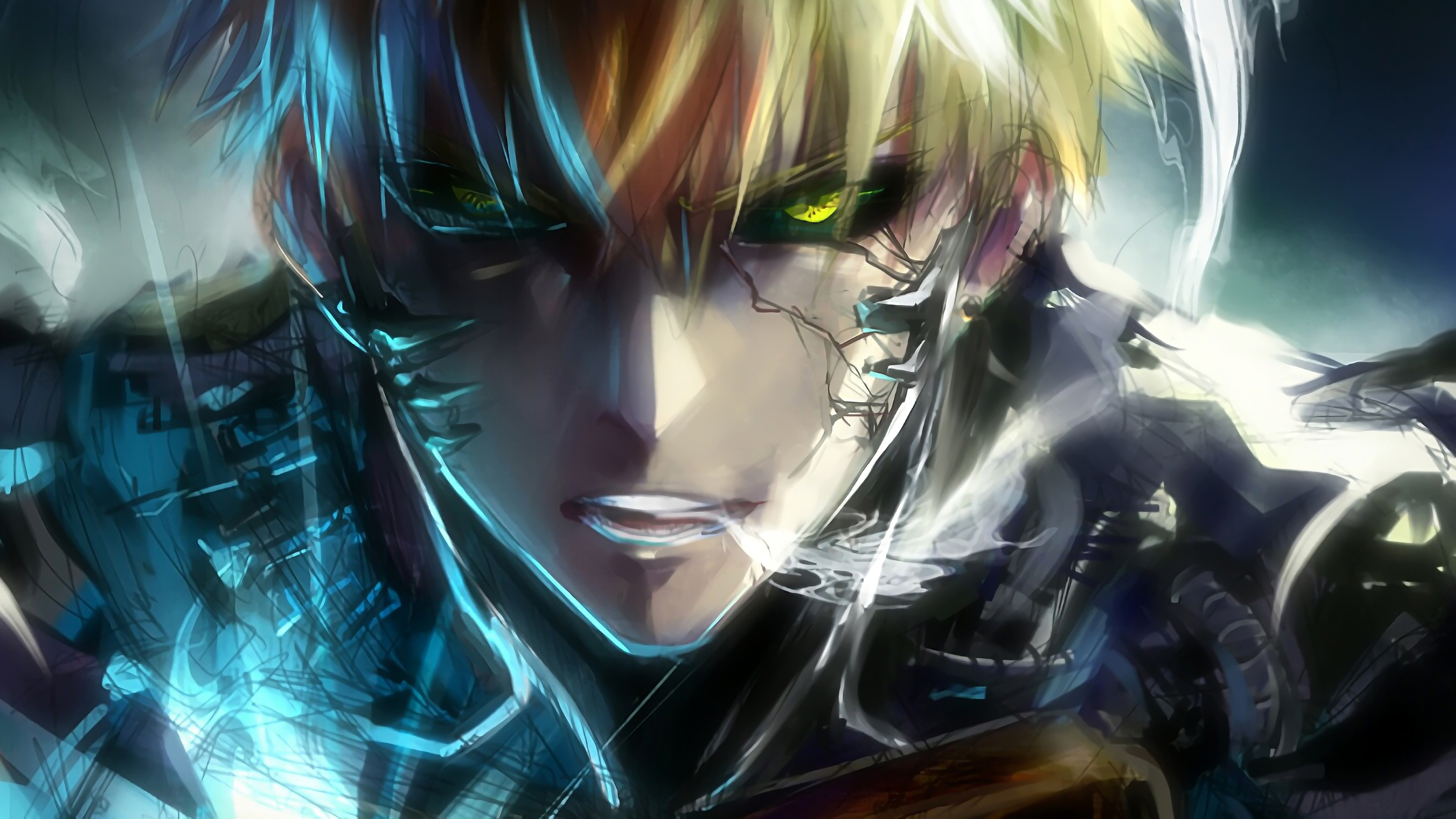 Genos, One Punch Man, 4K HD Wallpaper