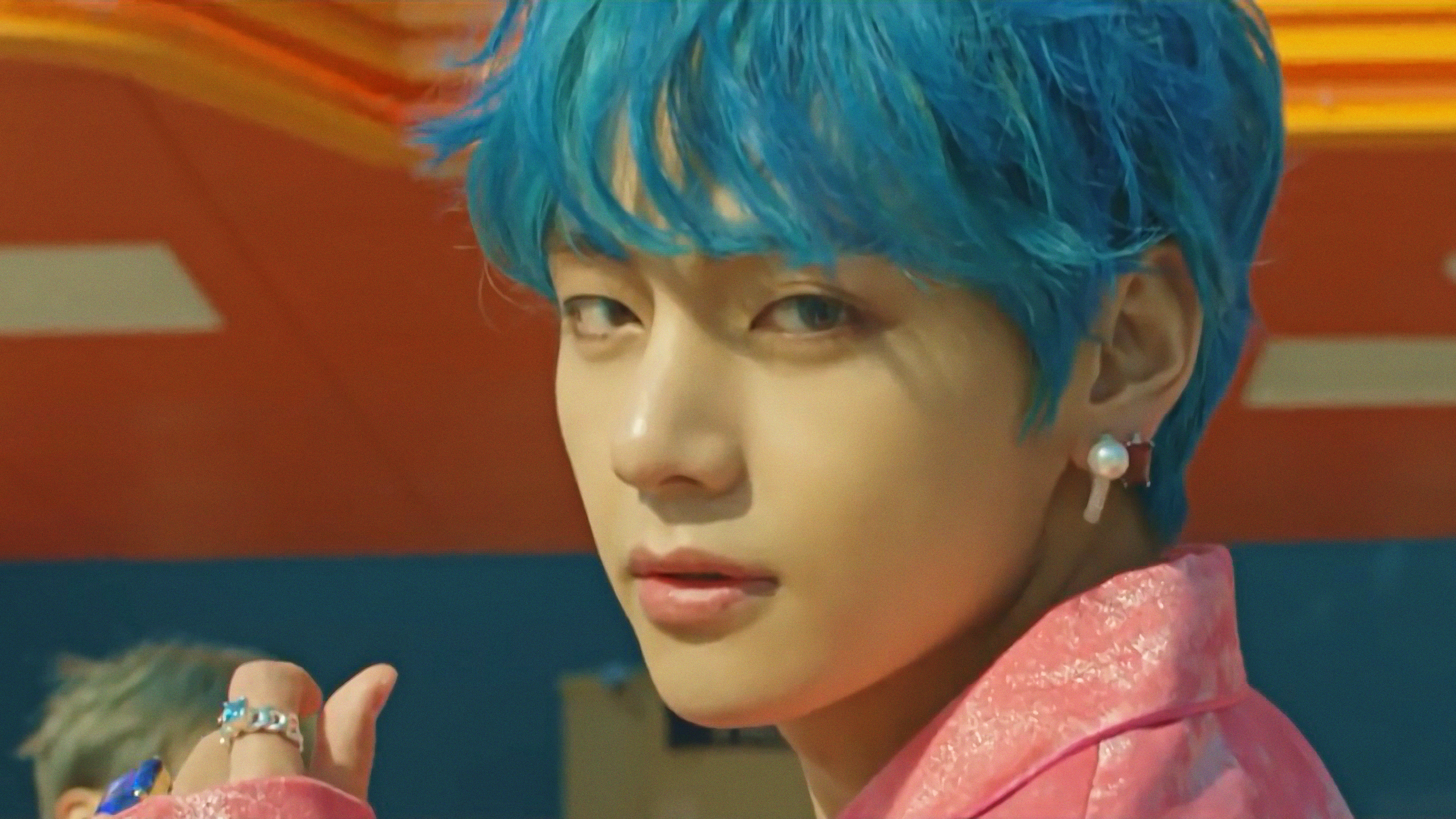 V, BTS, Boy With Luv, 4K HD Wallpaper