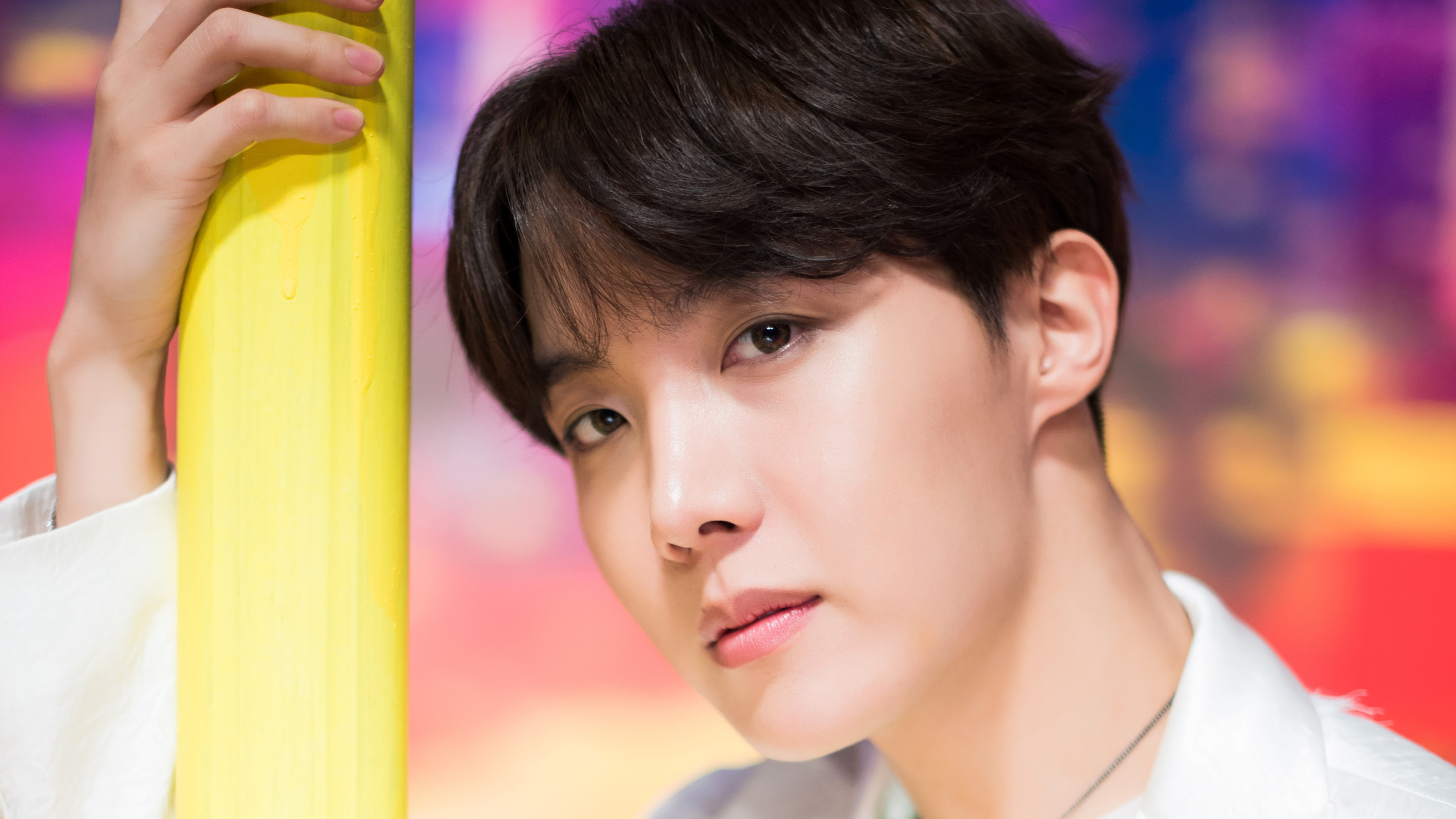 J-Hope from BTS in Boy With Luv 4K HD Wallpaper