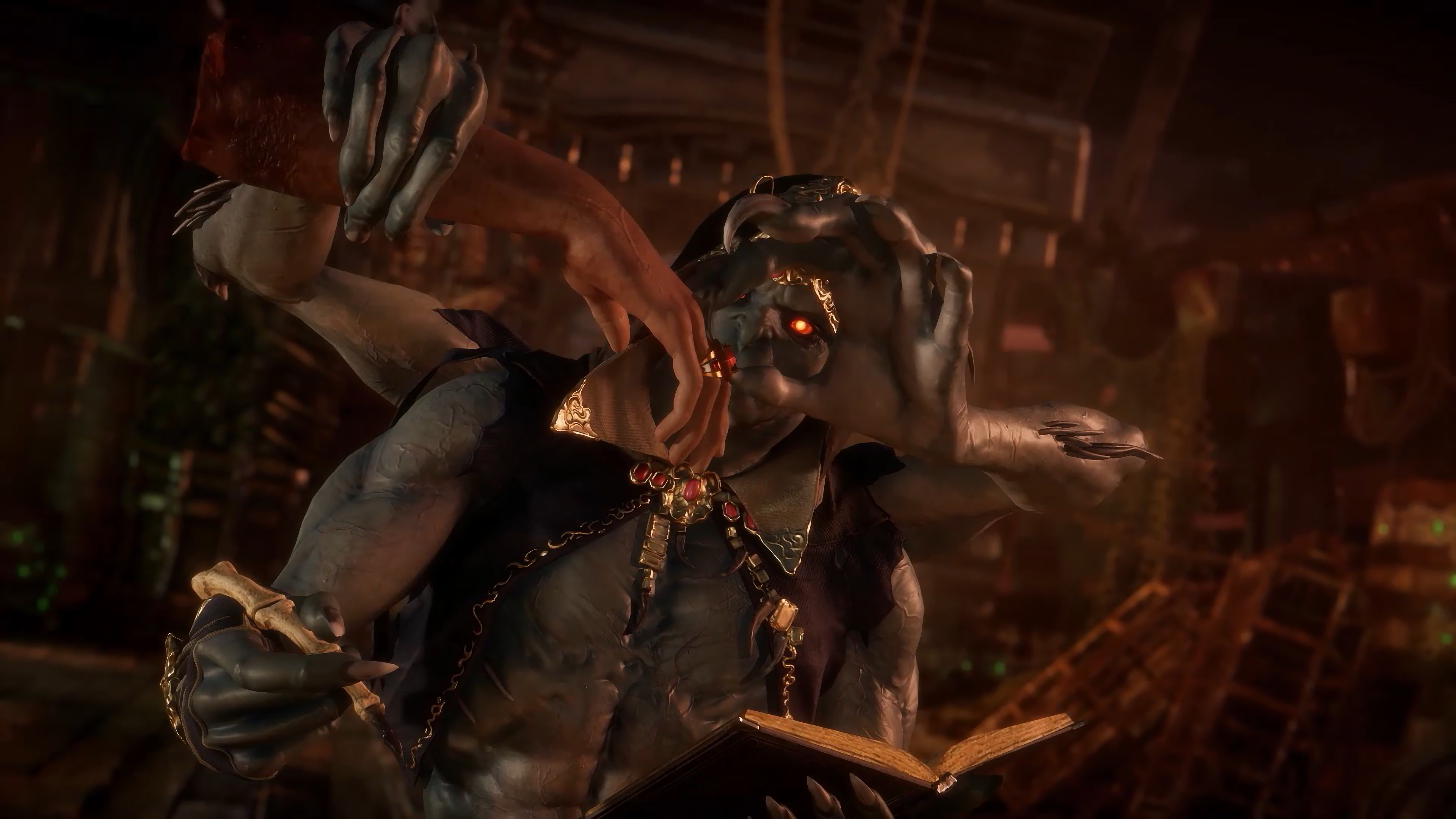 Kollector from Mortal Kombat 11 4K HD Wallpaper
