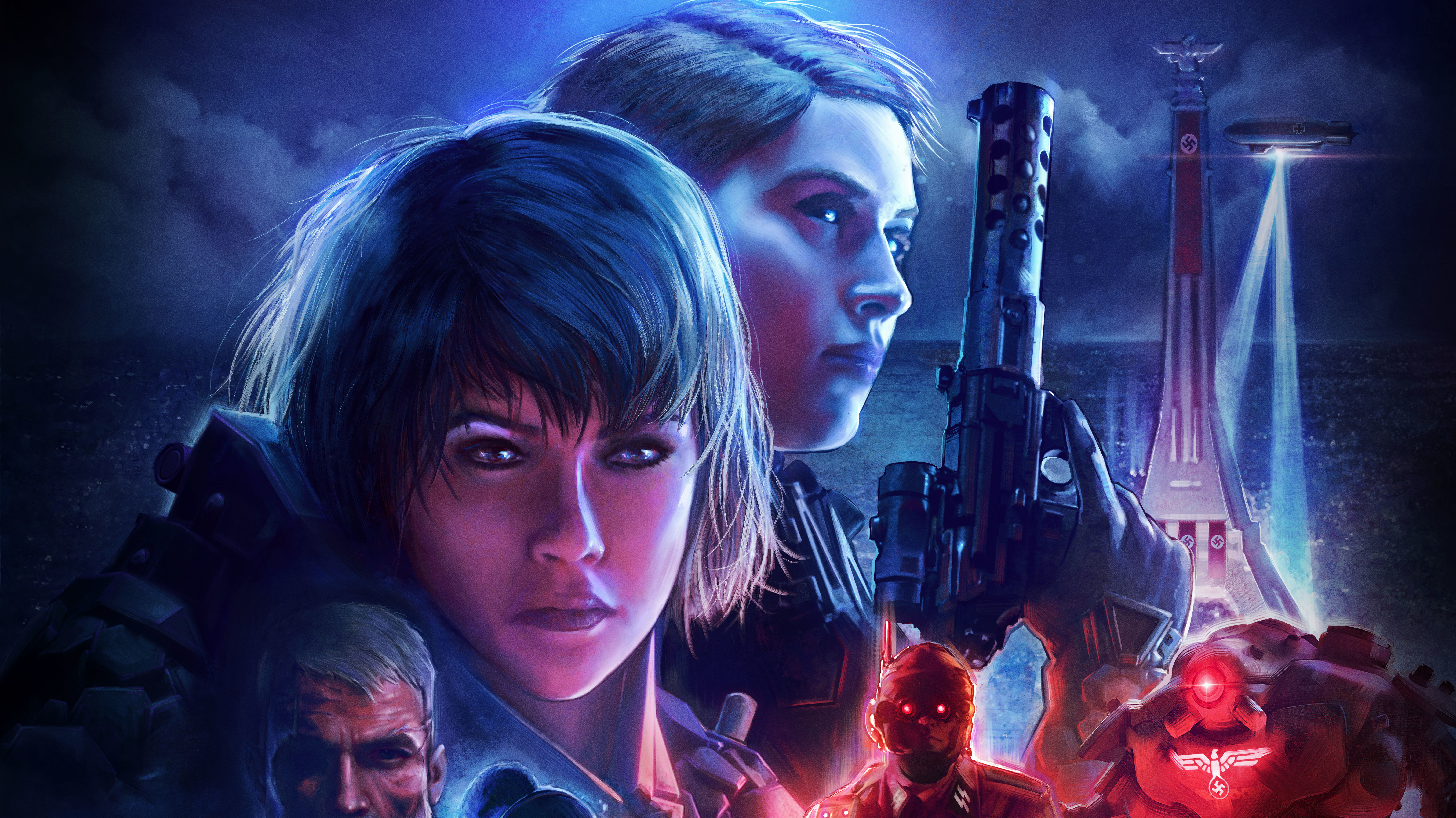 Wolfenstein: The New Colossus Key Art HD Wallpaper