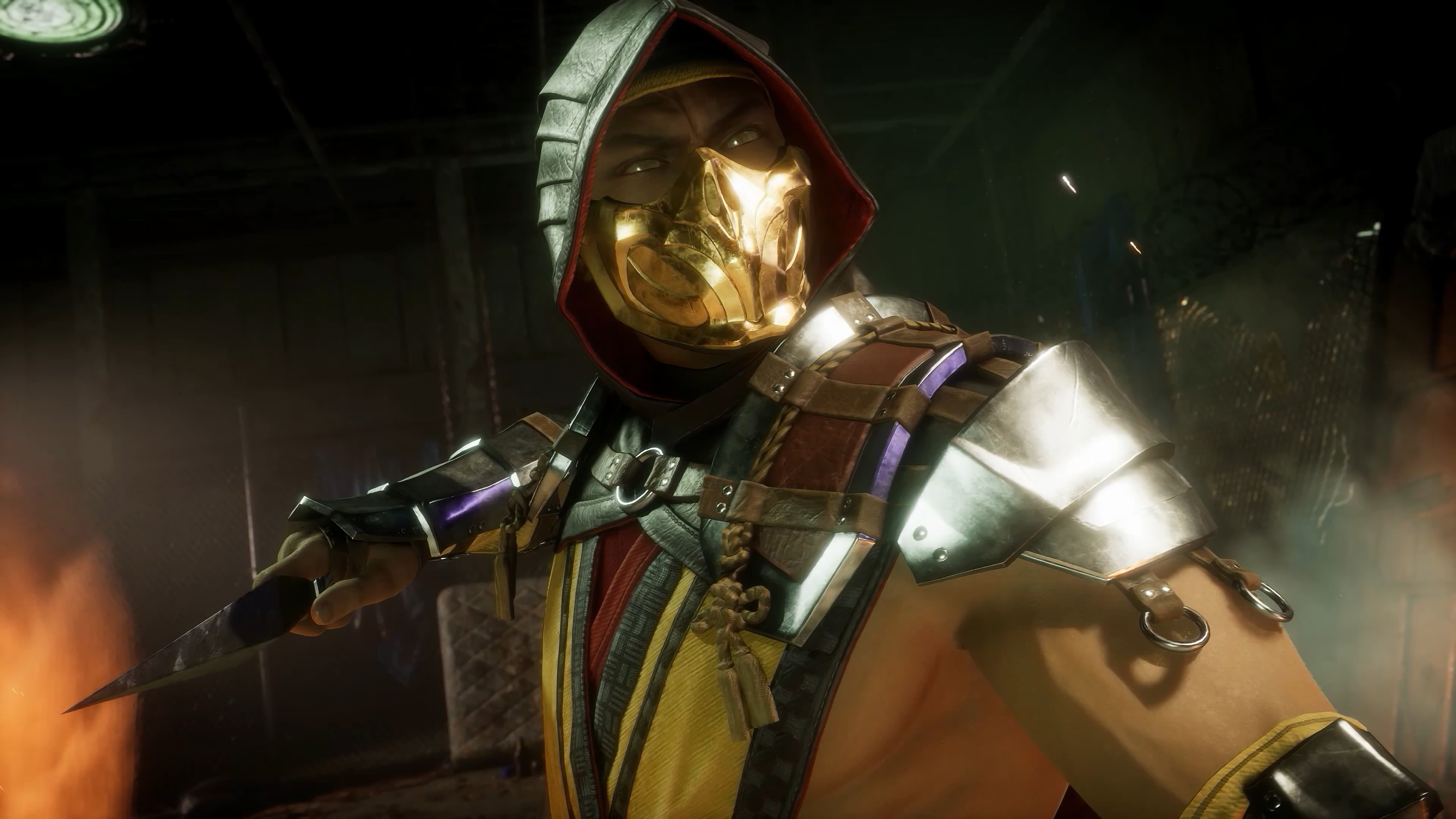Scorpion from Mortal Kombat 11 4K HD Wallpaper