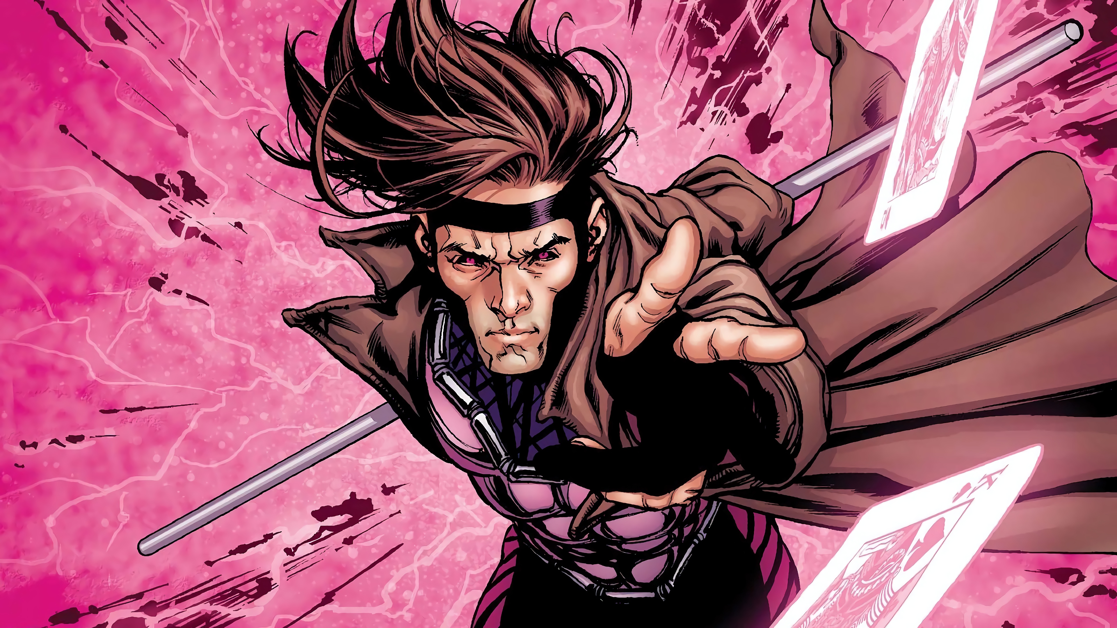 Gambit from X-Men 4K HD Wallpaper