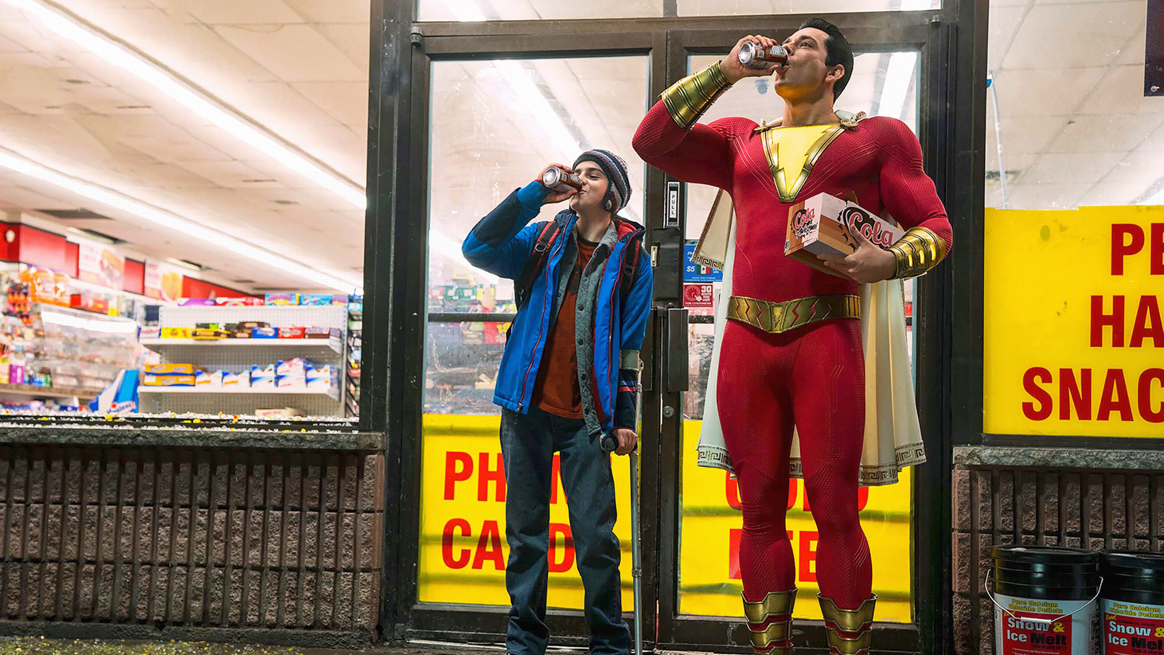 Shazam from Shazam movie 4K HD Wallpaper