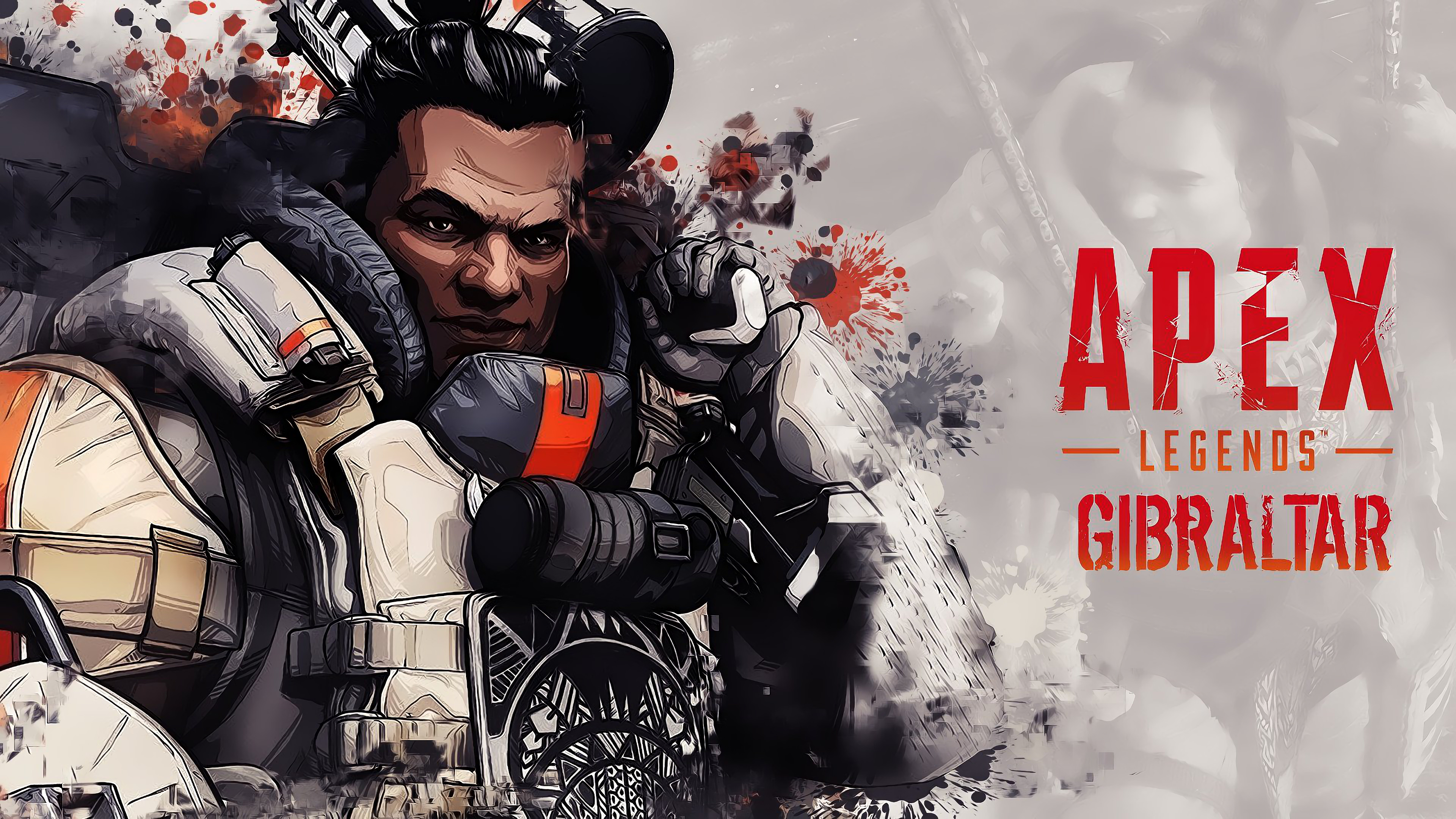 Gibraltar from Apex Legends 4K HD Wallpaper