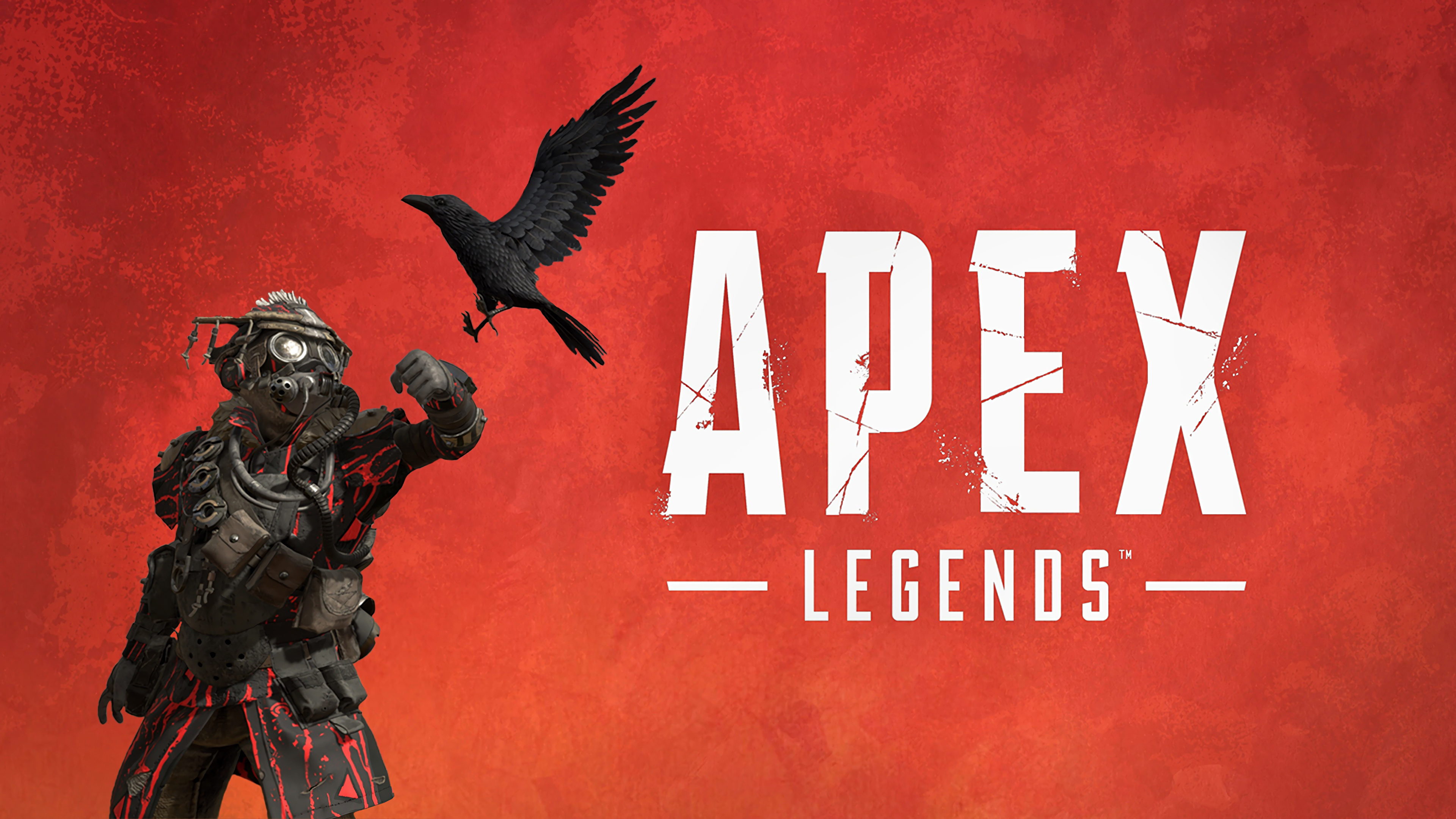 Bloodhound from Apex Legends with a crow HD Wallpaper