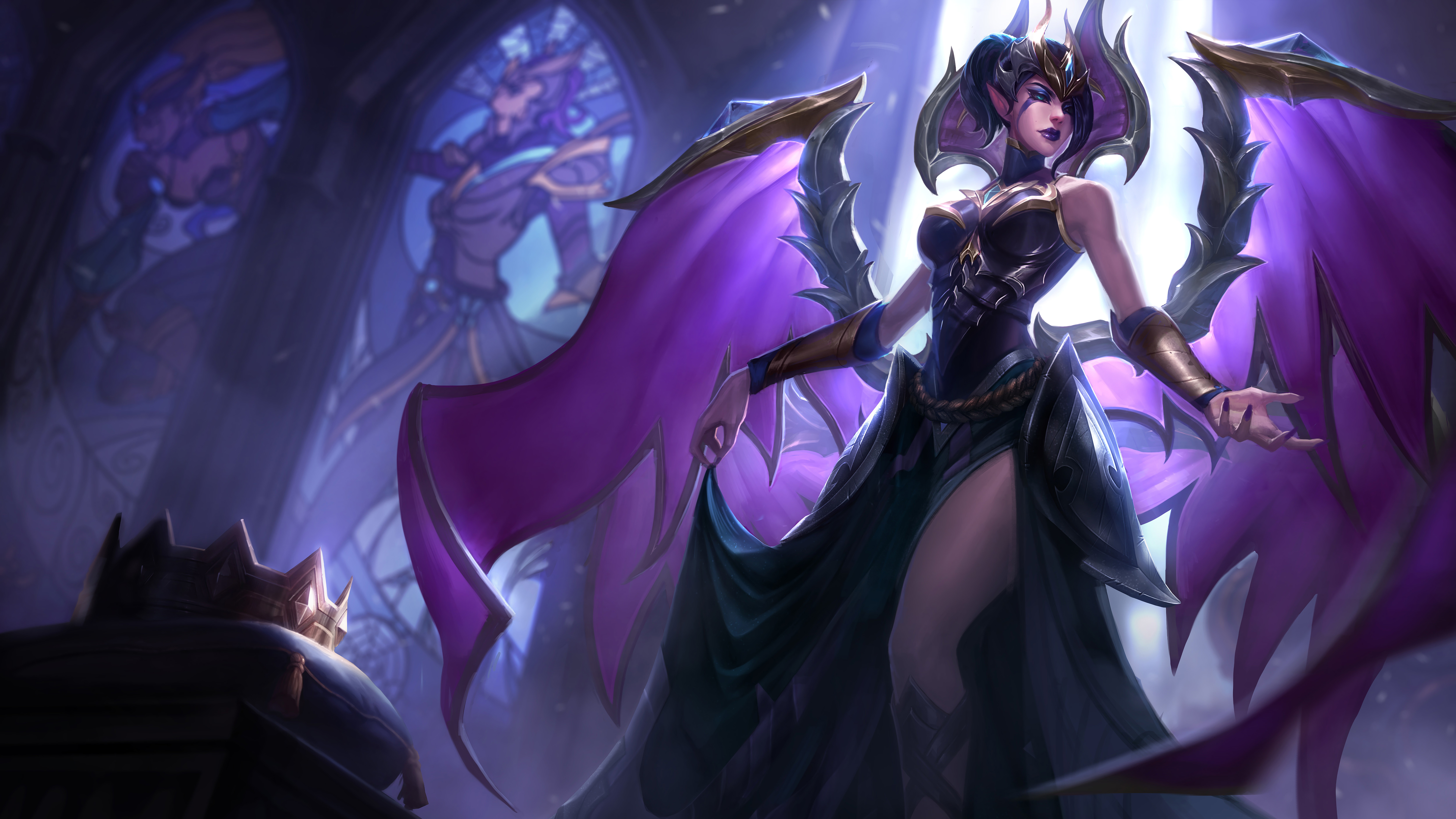 Morgana from League of Legends HD Wallpaper