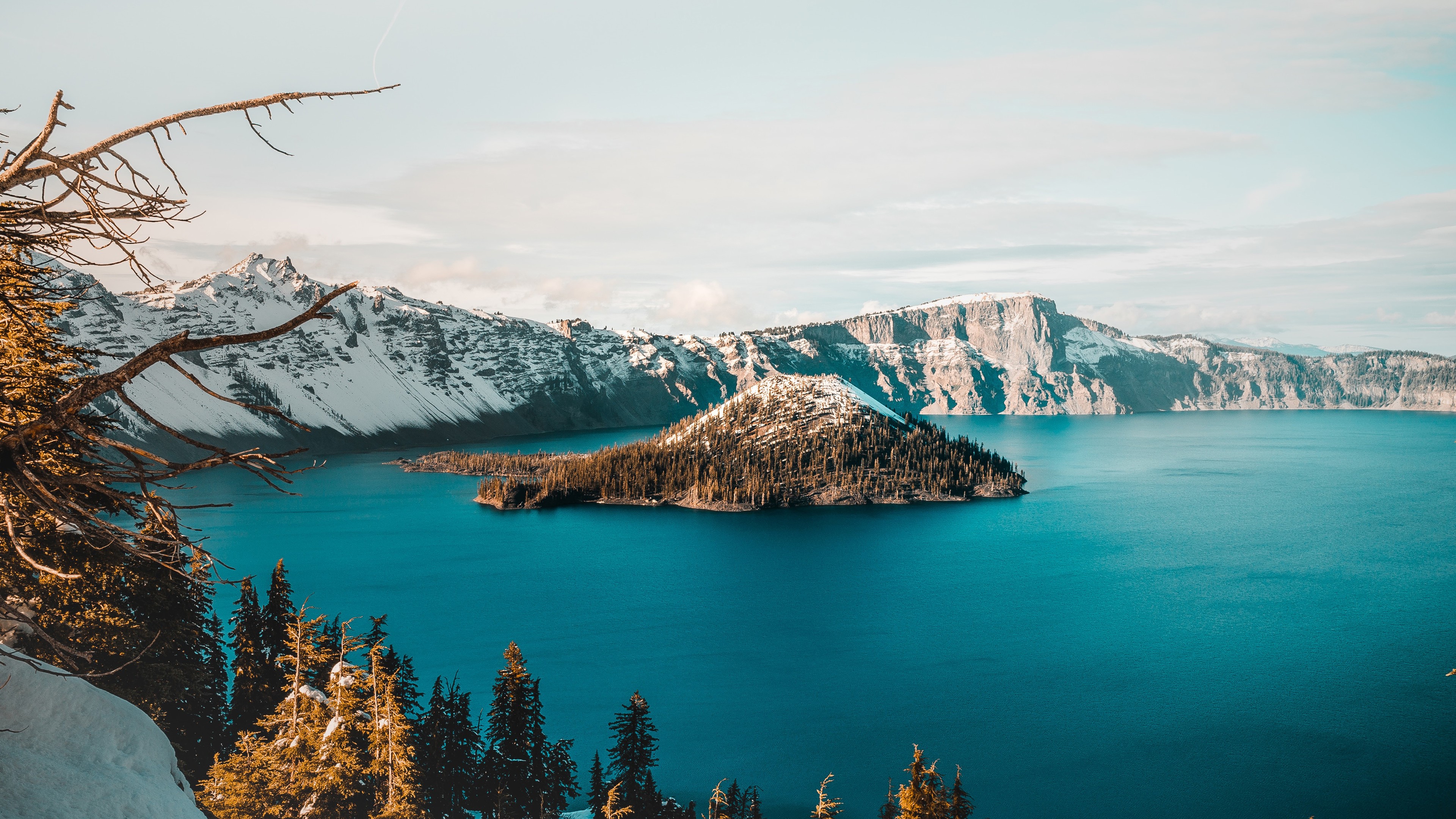 Crater Lake National Park 4K HD Wallpaper