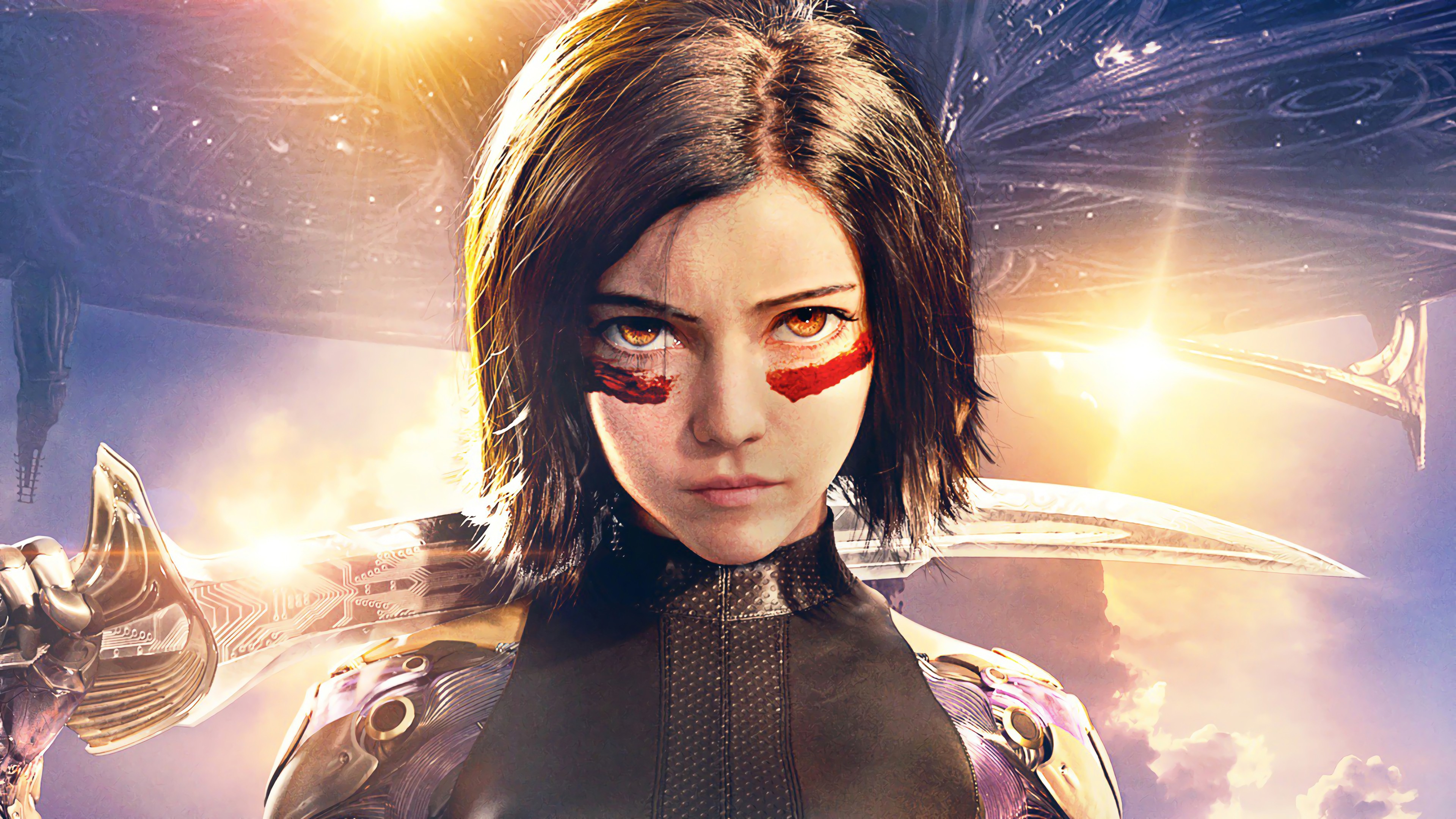 Alita from Alita: Battle Angel 4K HD Wallpaper