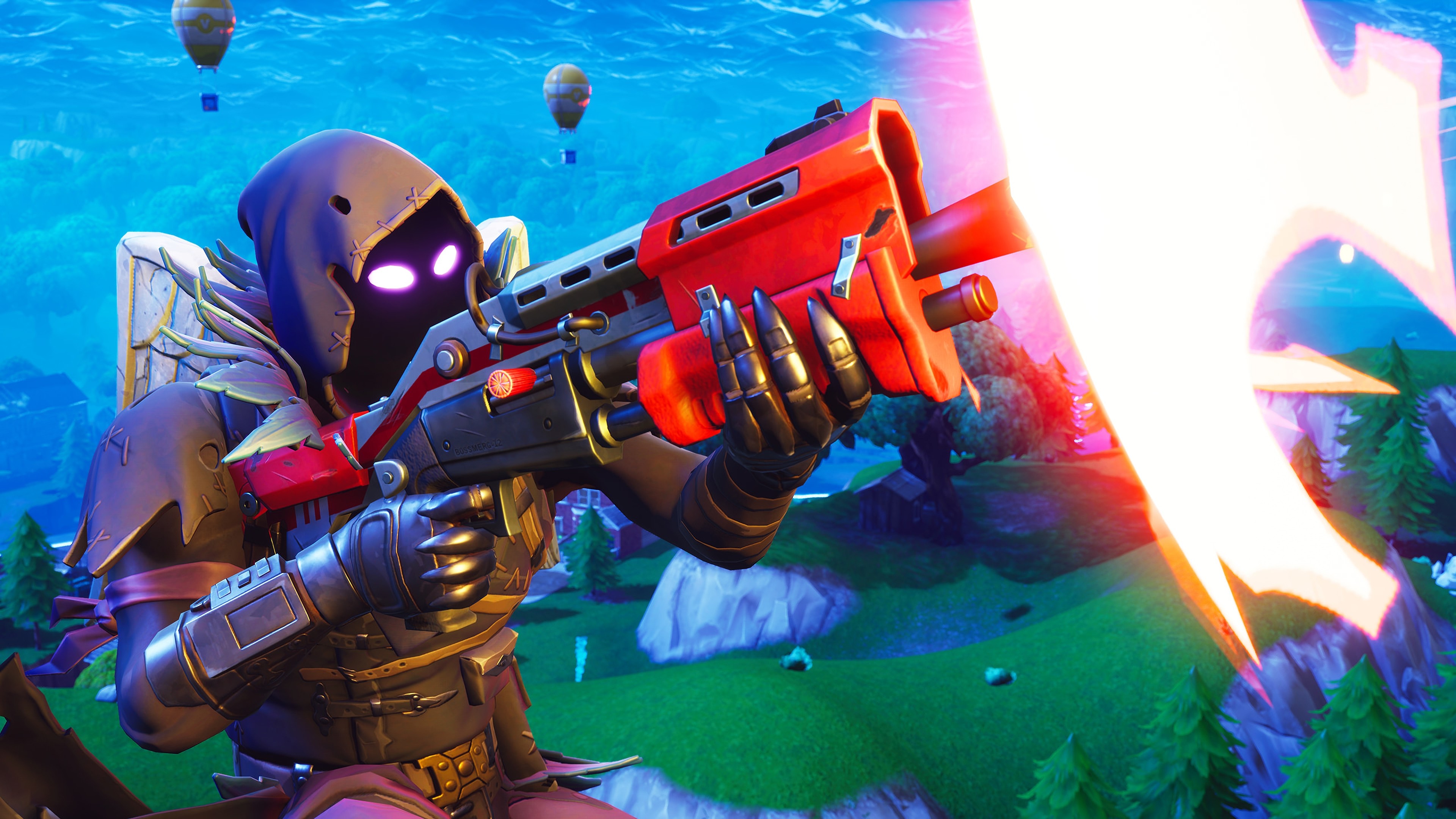 Raven from Fortnite Battle Royale 4K HD Wallpaper