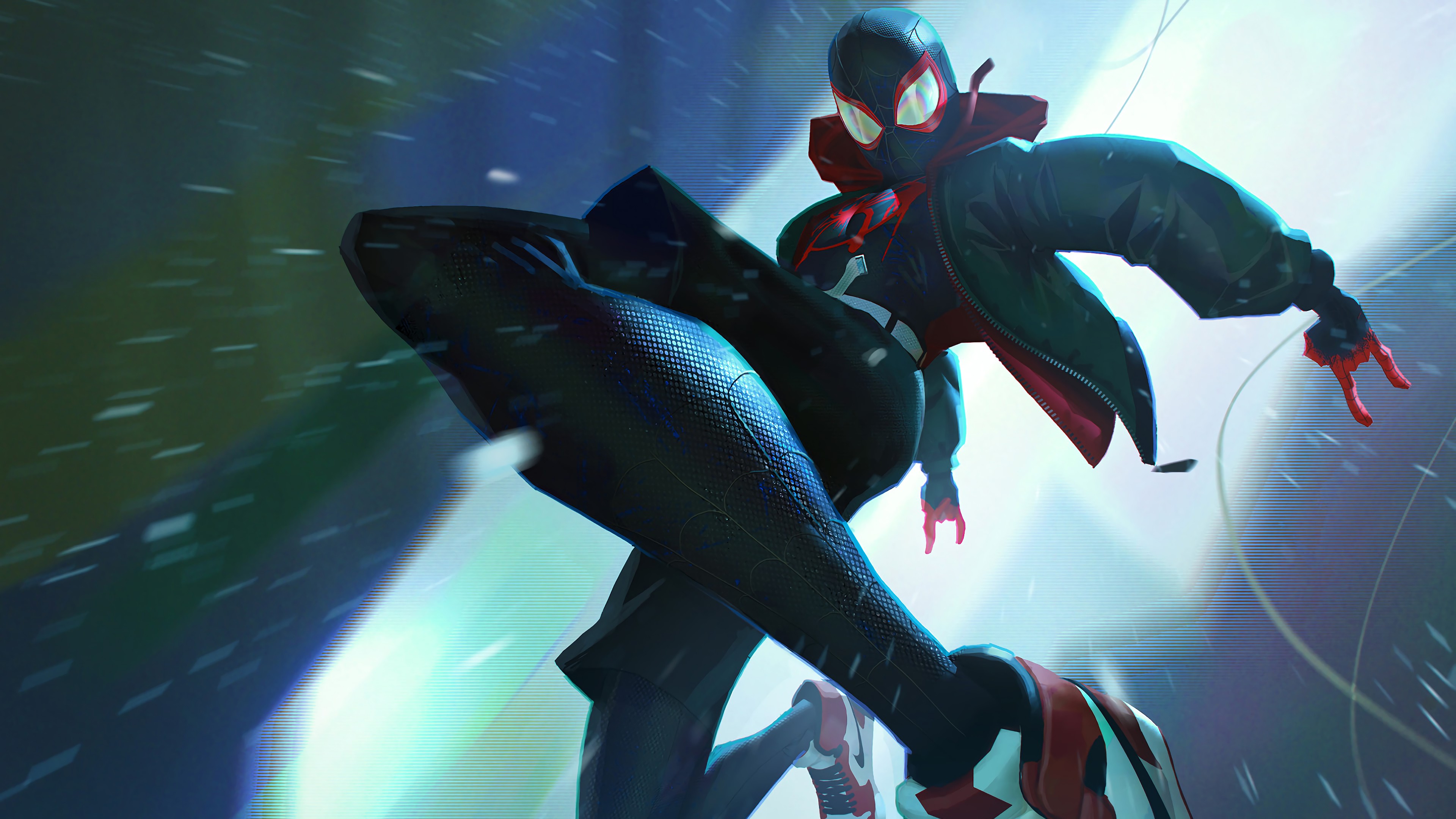 Miles Morales from Spider-Man: Into the Spider-Verse 4K HD Wallpaper