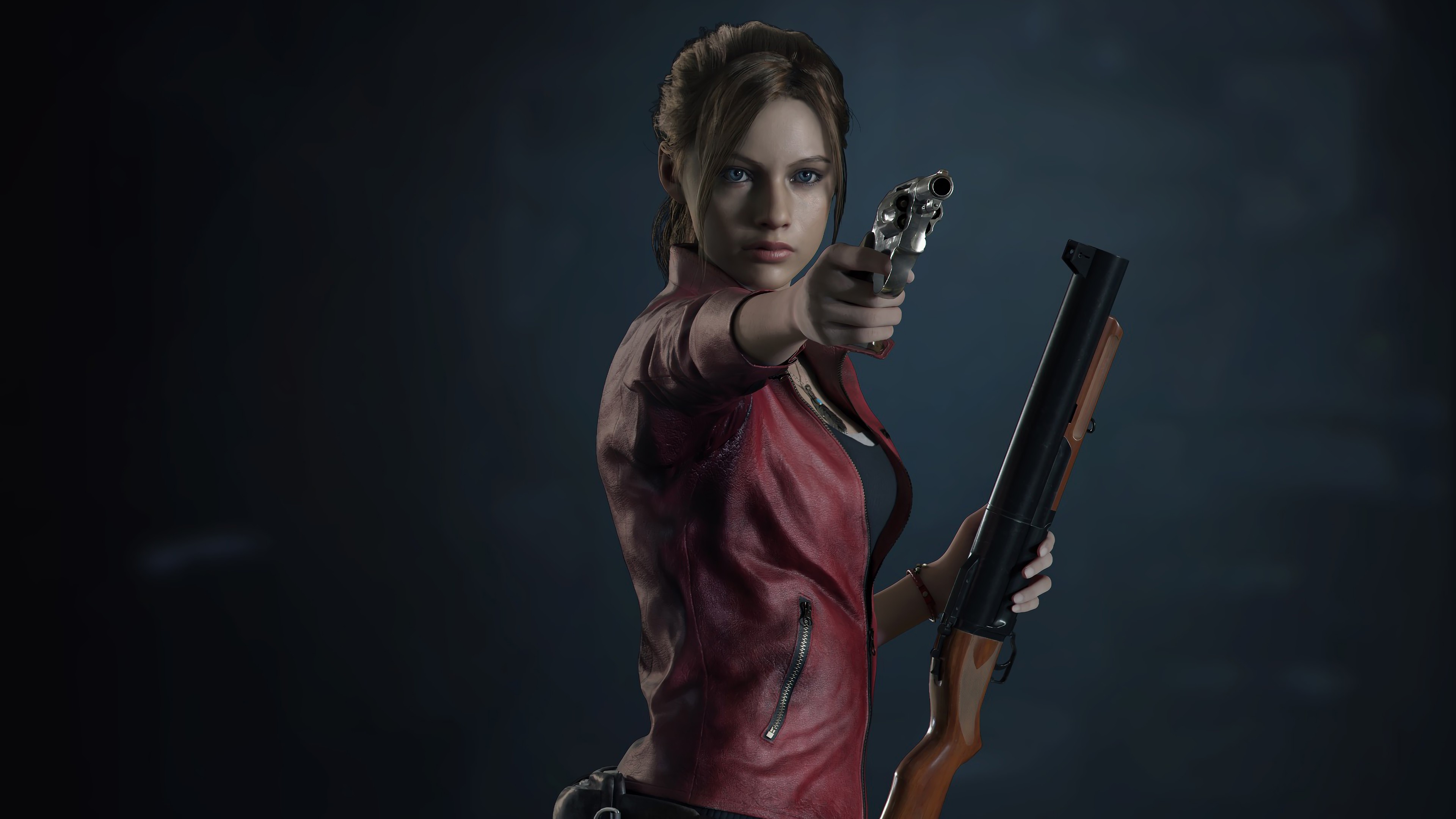 Claire Redfield from Resident Evil 2 in 4K HD Wallpaper