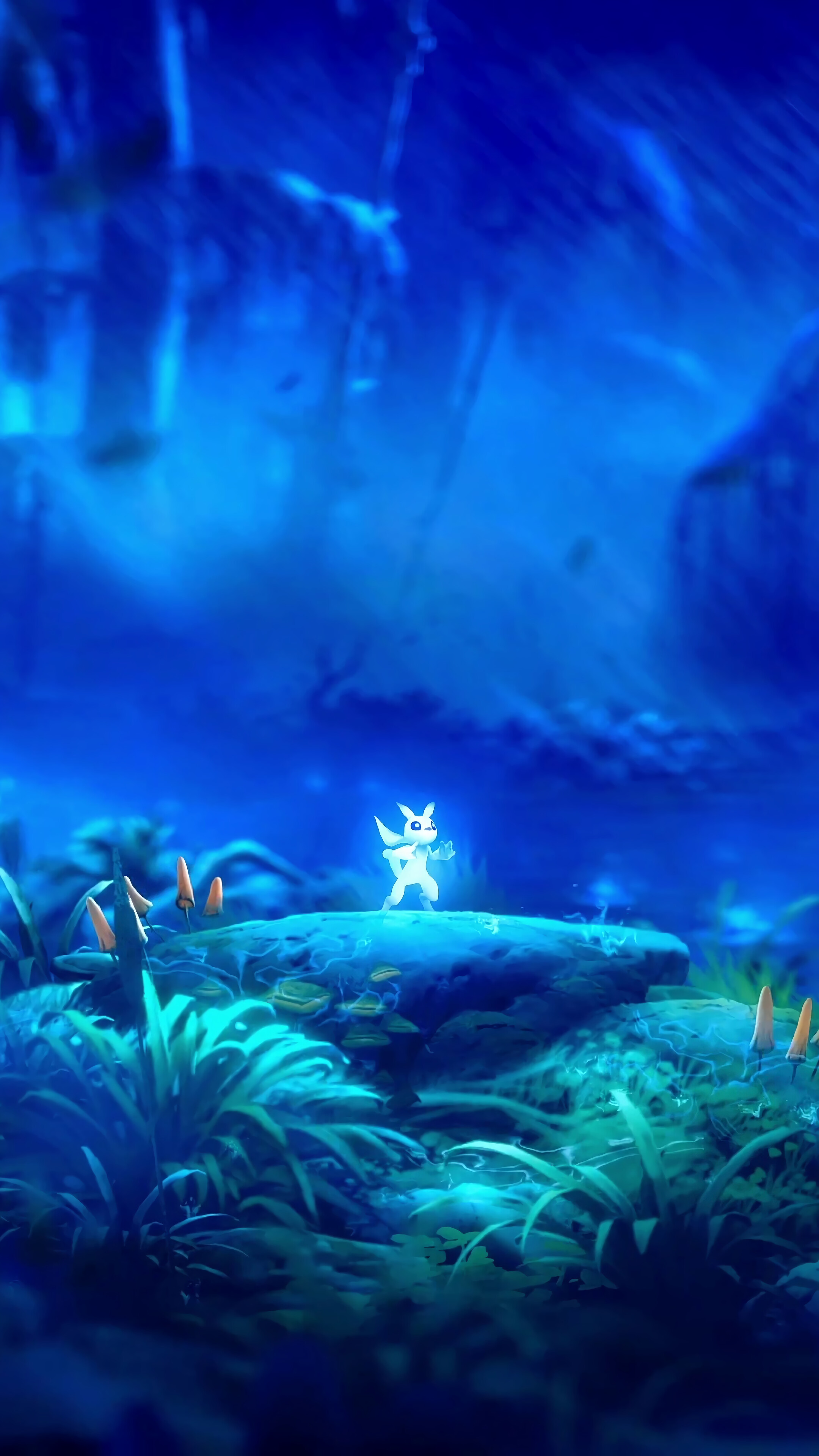 Ori from Ori and the Will of the Wisps 4K HD Phone Wallpaper