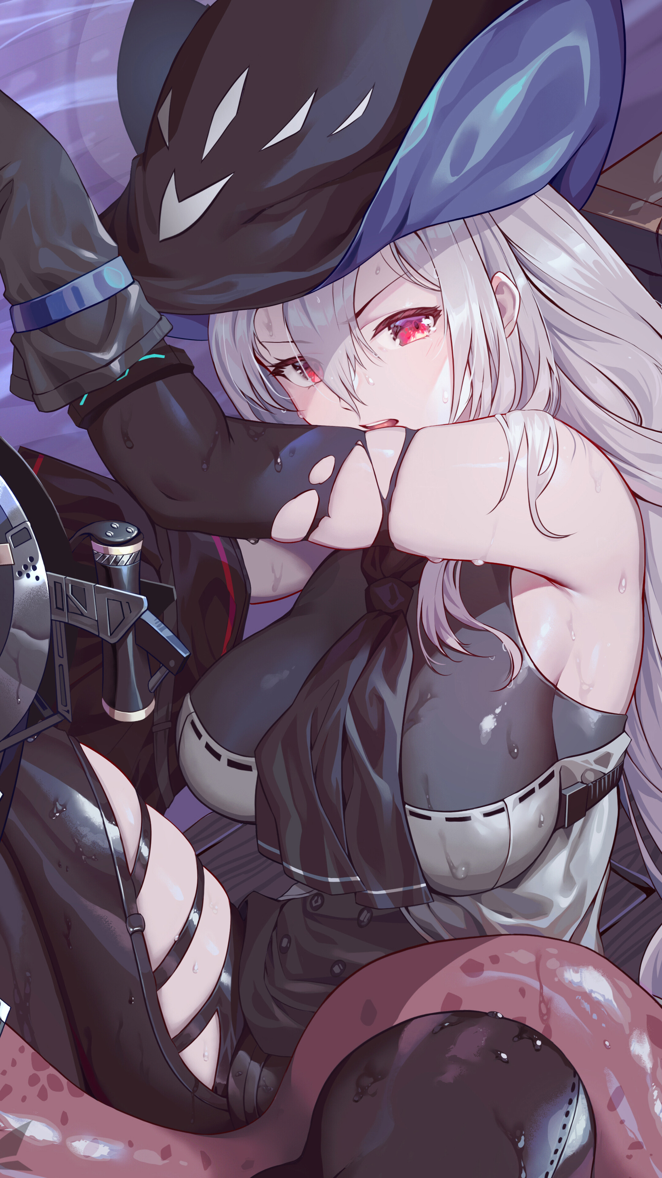 Skadi from Arknights 4K HD Phone Wallpaper