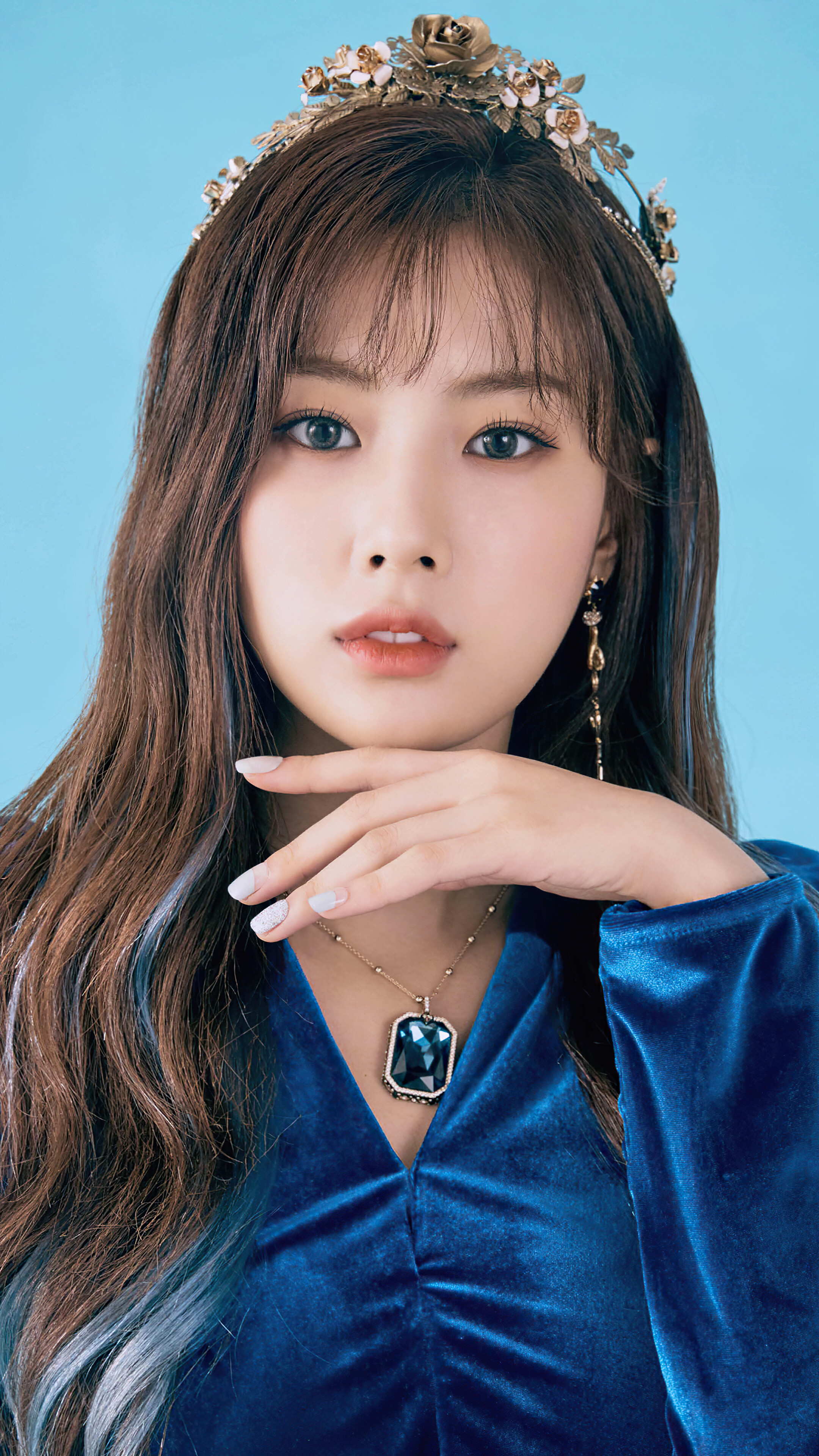 Kang Hyewon from IZ*ONE HD Phone Wallpaper