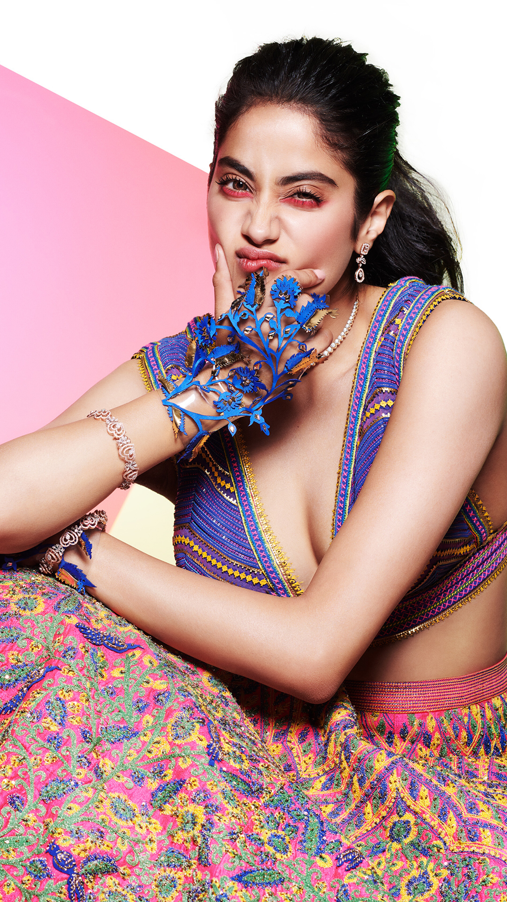 Janhvi Kapoor, Indian, 4k HD Phone Wallpaper
