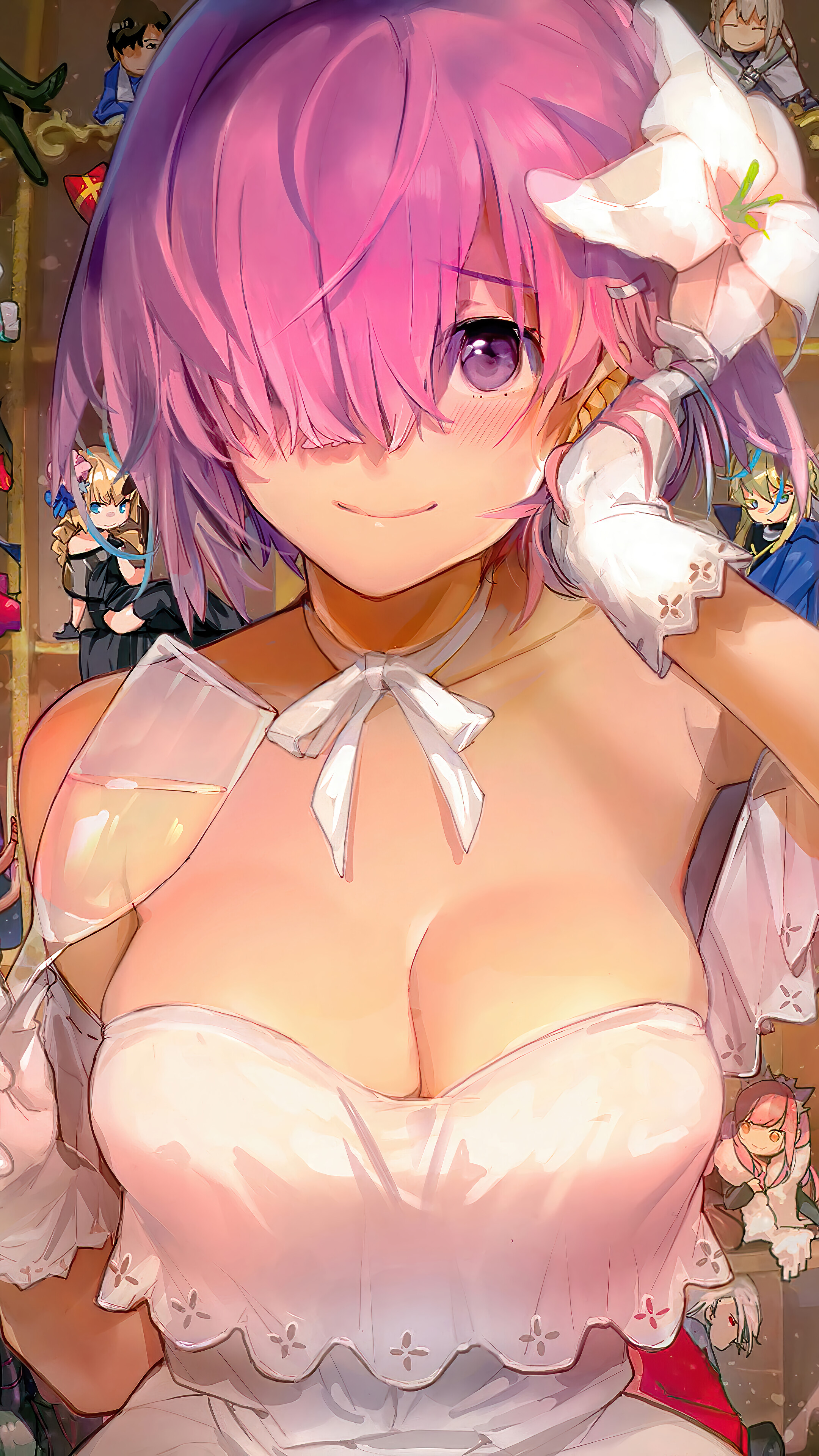 Mash Kyrielight from Fate/Grand Order 4K HD Phone Wallpaper