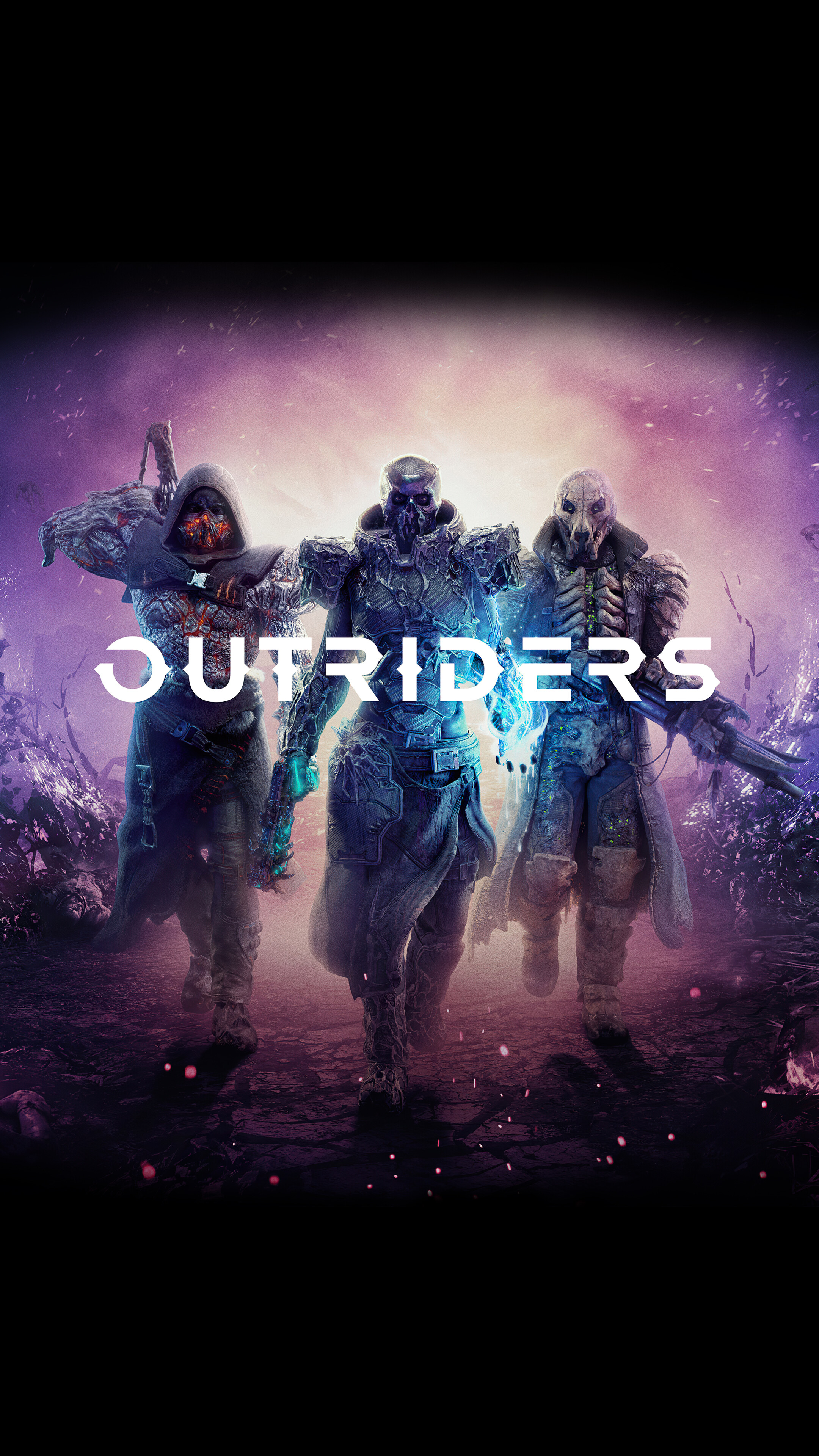 Outriders Key Art 4K HD Phone Wallpaper