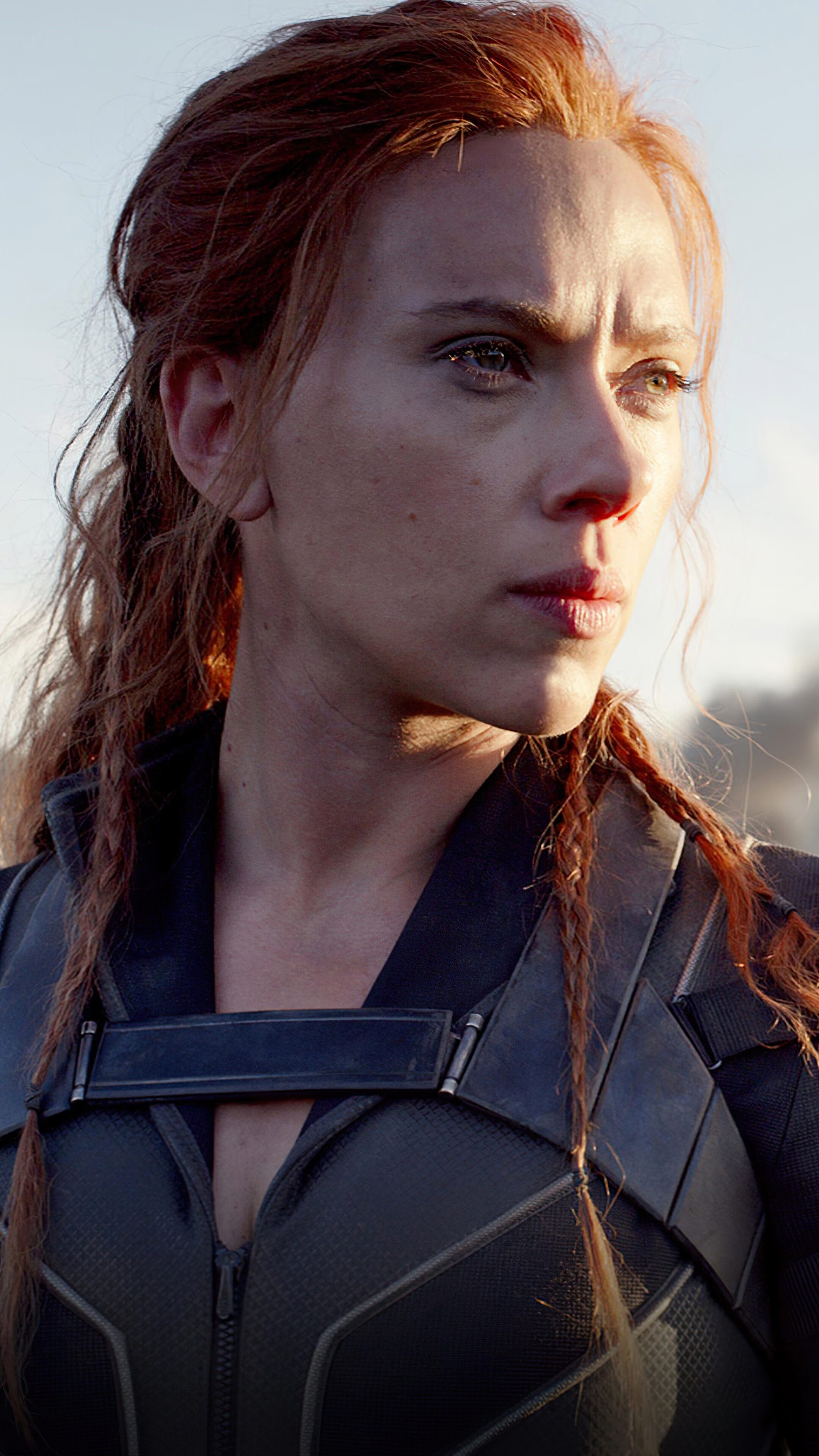 Black Widow from Marvel 4K HD Phone Wallpaper