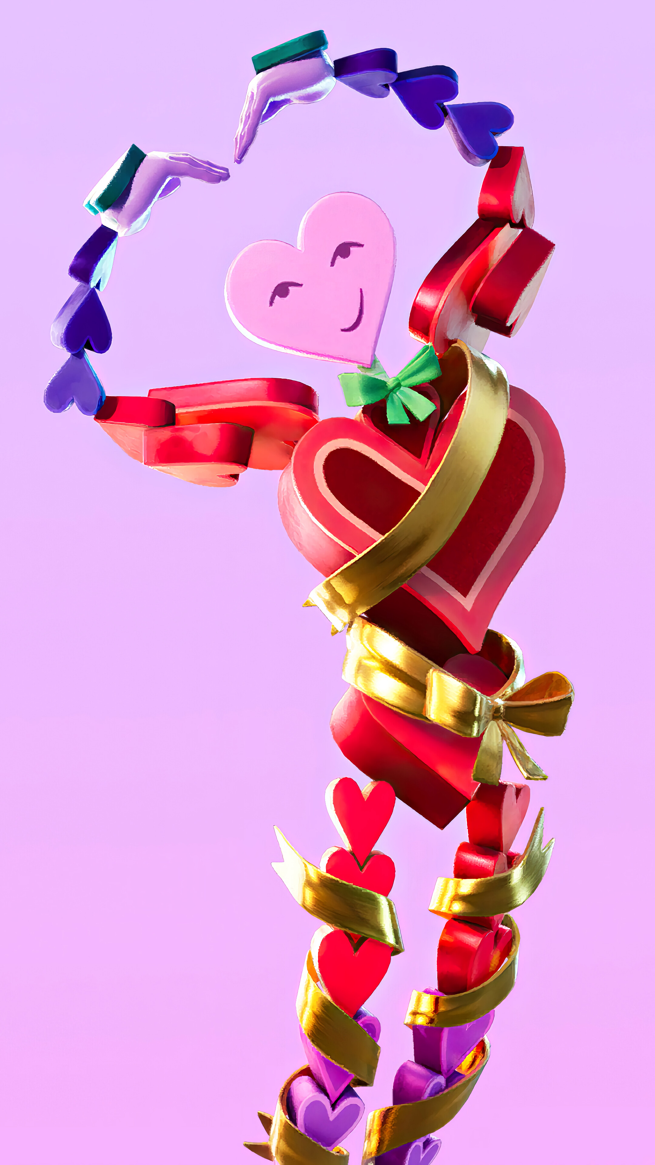 Candyman from Fortnite 4K HD Phone Wallpaper