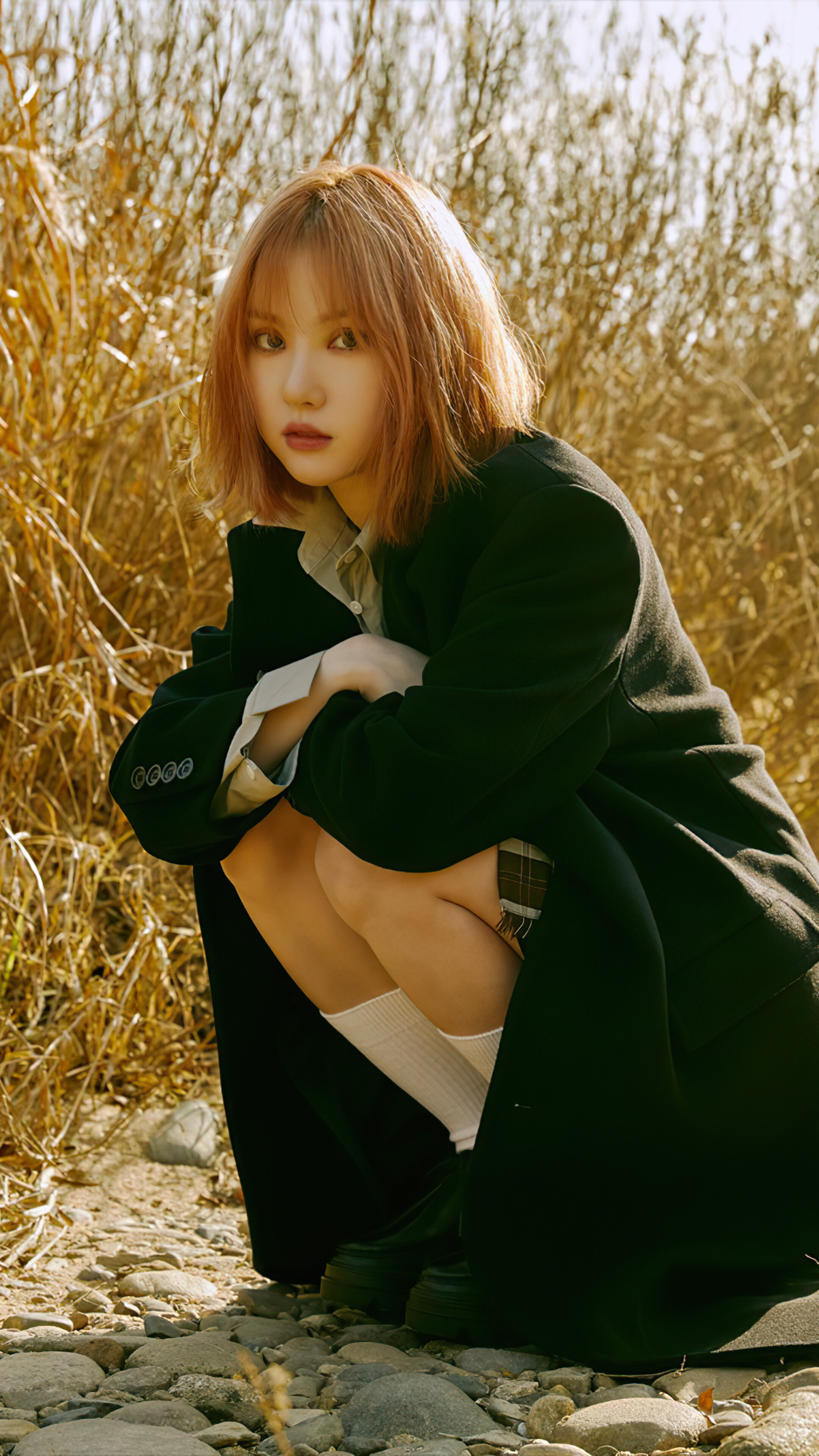 Eunha from GFriend in Labyrinth 4K HD Phone Wallpaper