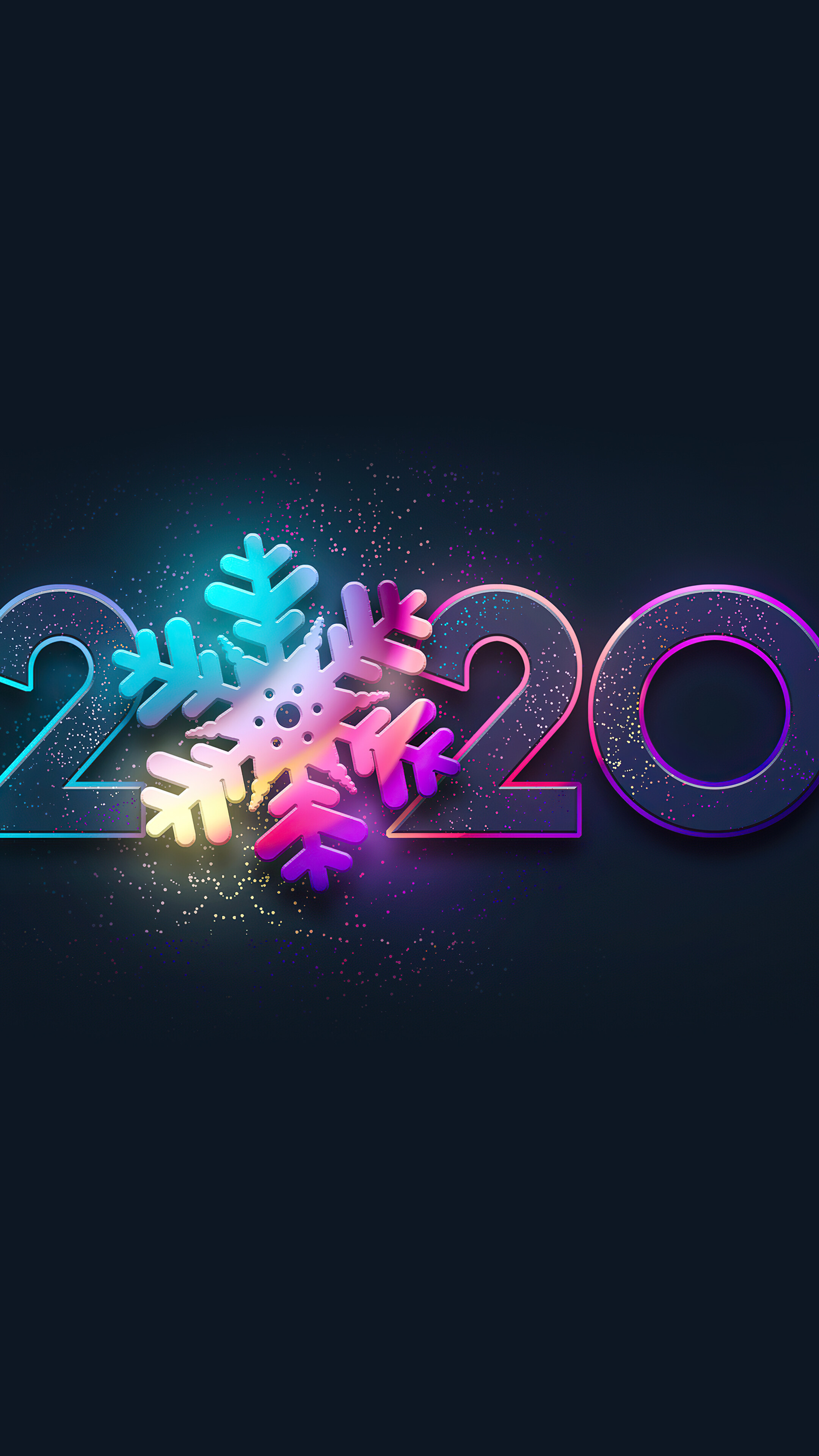 2020 New Year 4K HD Phone Wallpaper
