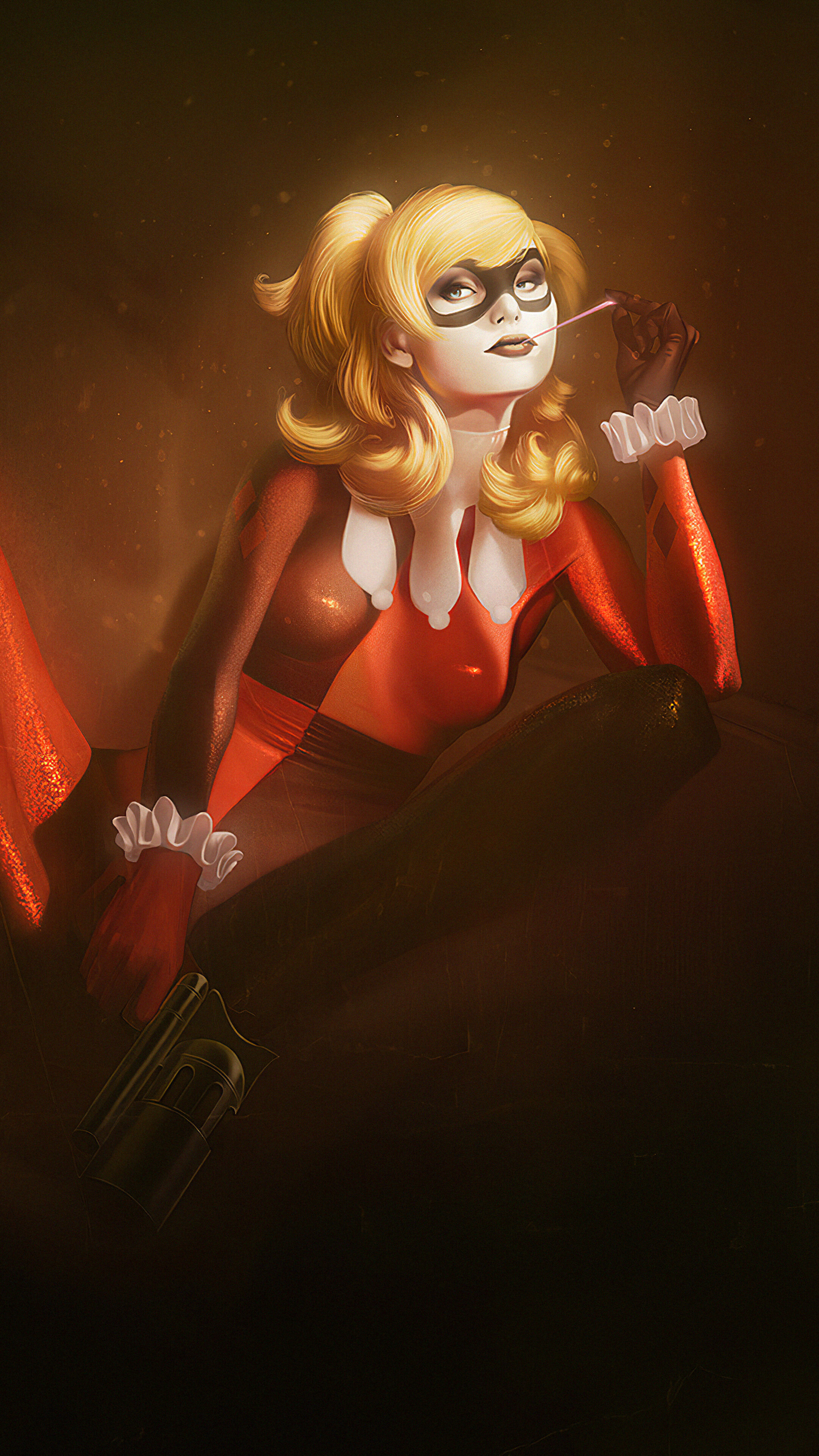 Harley Quinn from DC 4K HD Phone Wallpaper