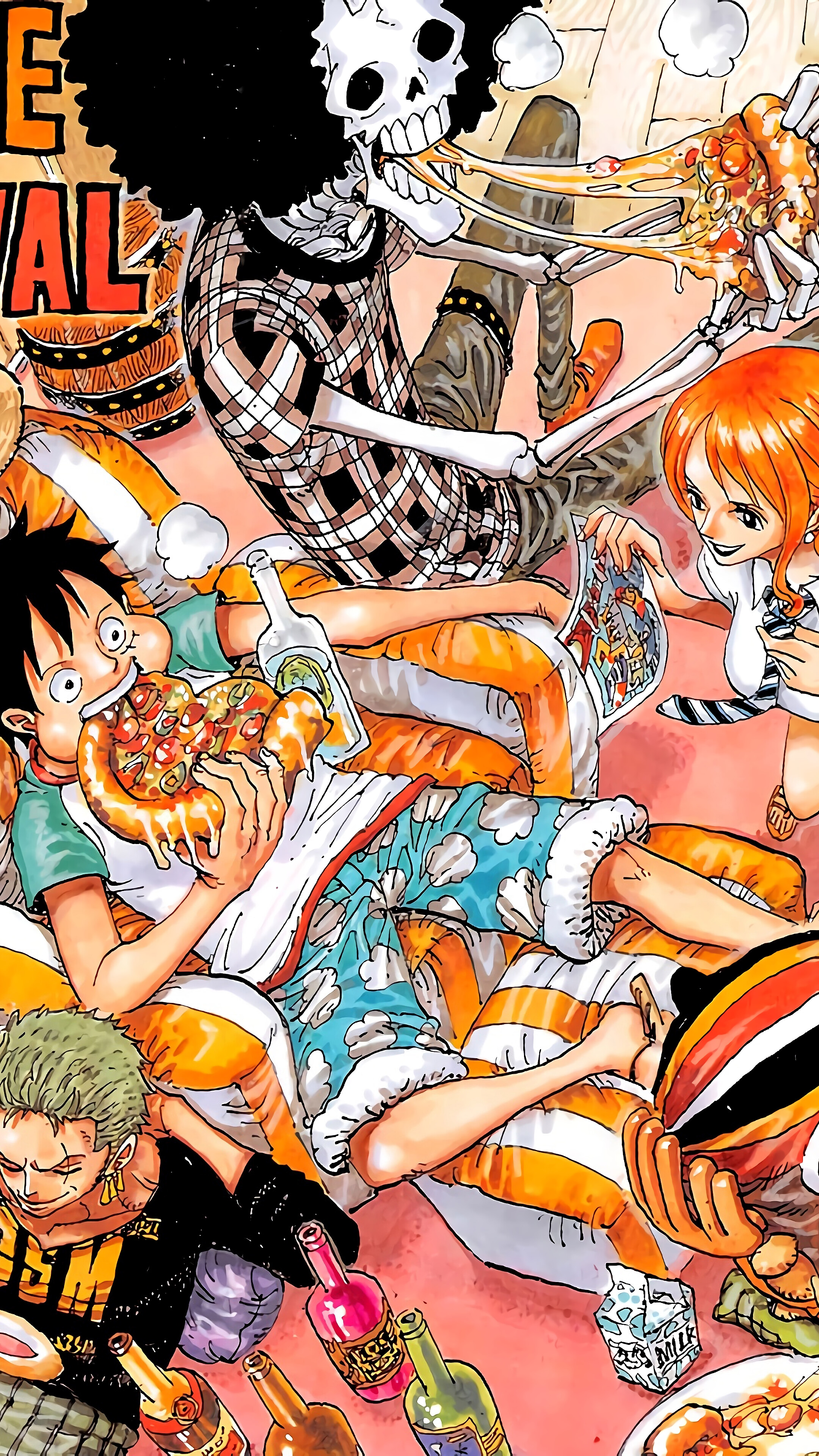 One Piece, Straw Hat Pirates, 4k HD Phone Wallpaper