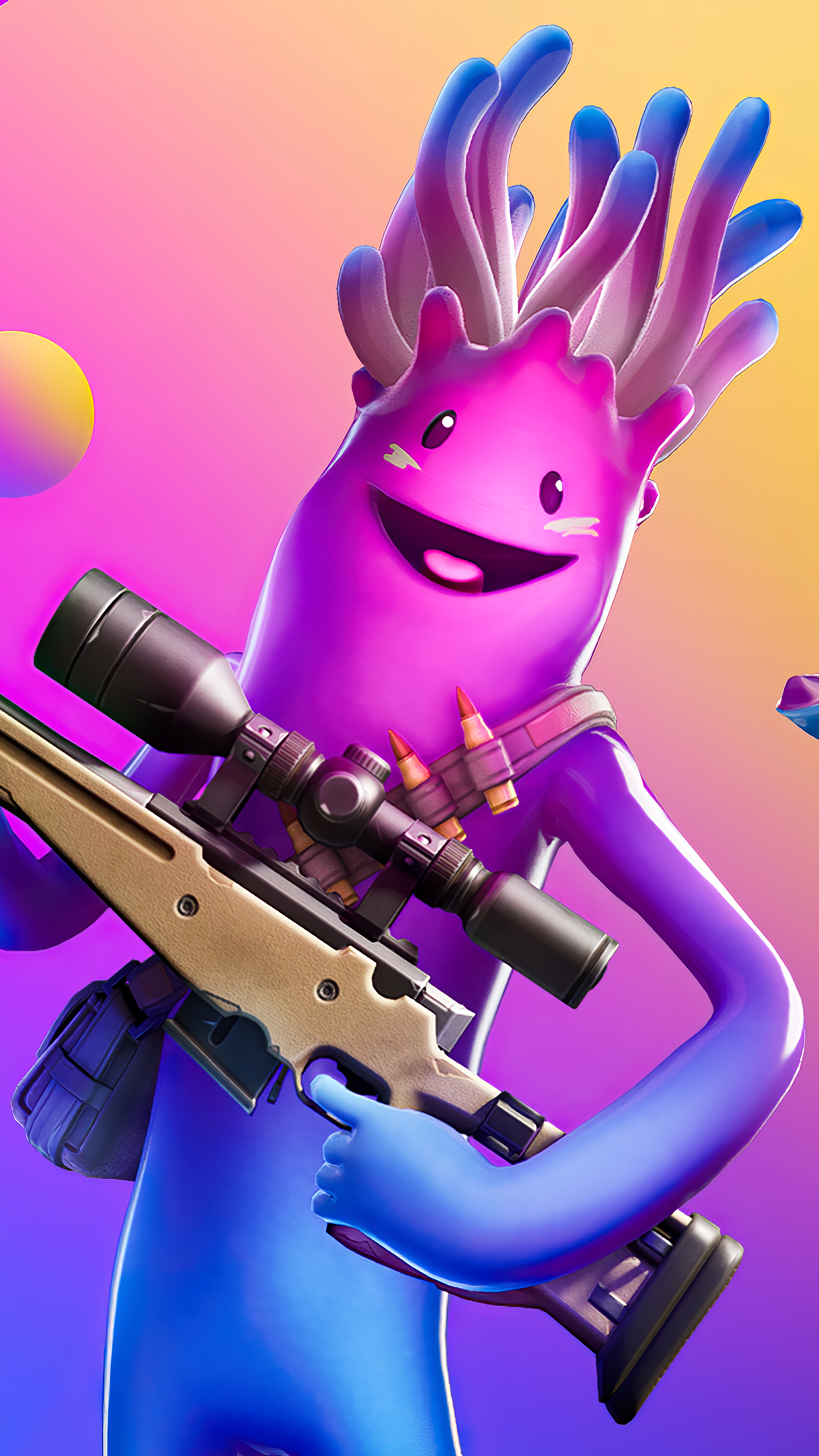 Jellie, Fortnite Battle Royale, 4k HD Phone Wallpaper