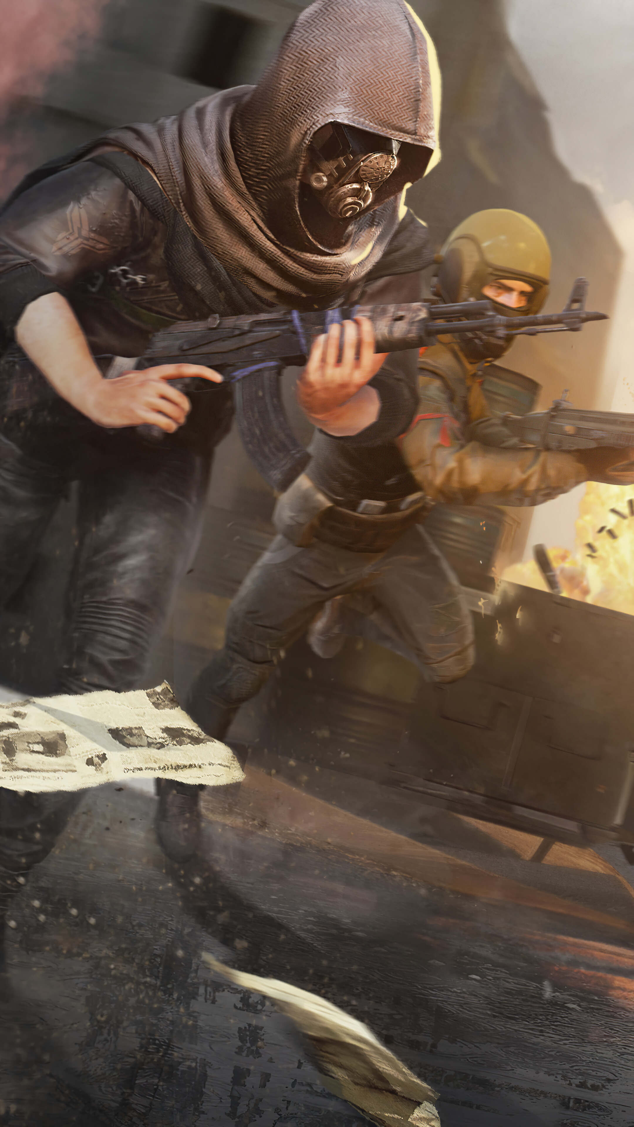 PUBG Mobile Squad Battle 4K HD Phone Wallpaper