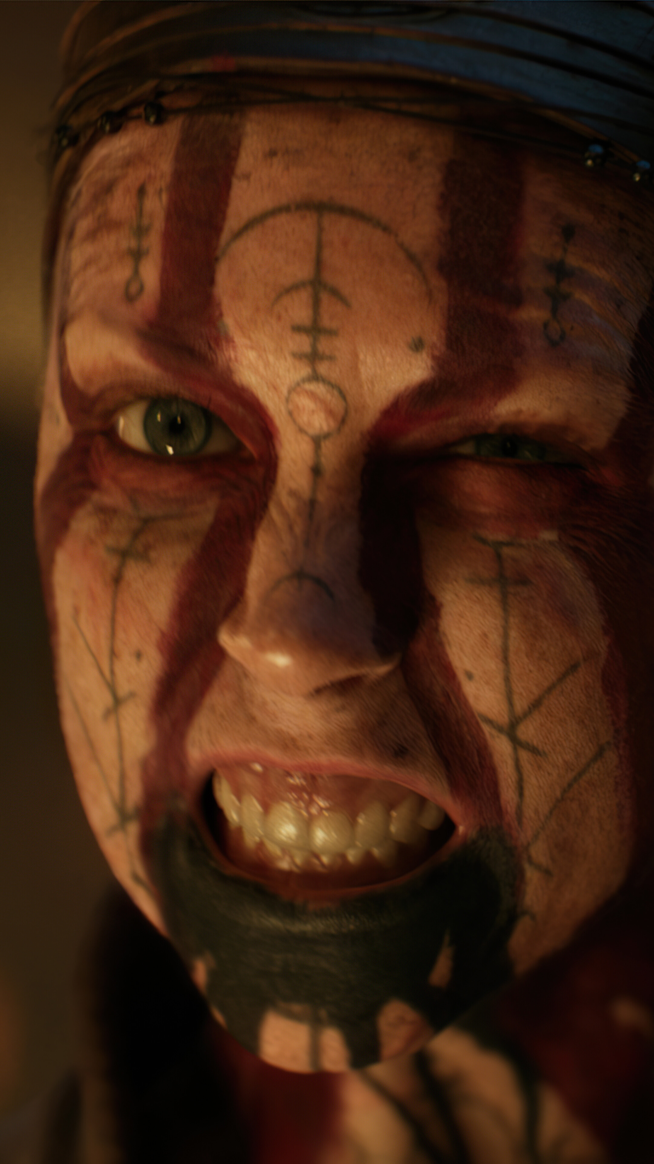 Senua from Hellblade 2 HD Phone Wallpaper