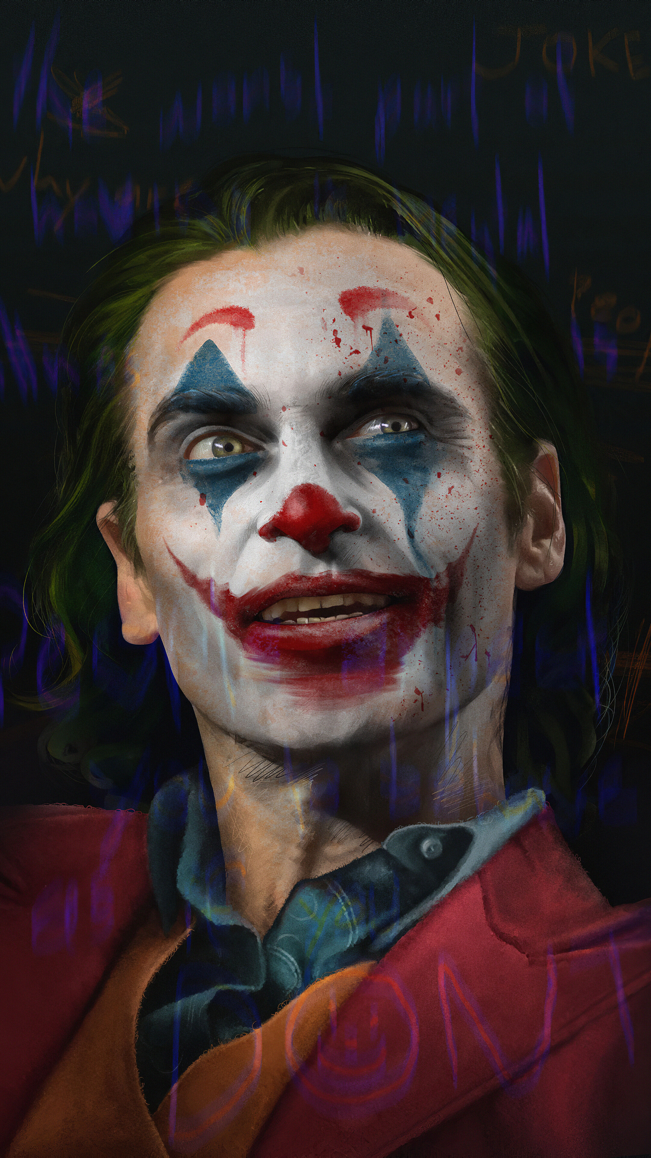 Joker from Movie 4K HD Phone Wallpaper