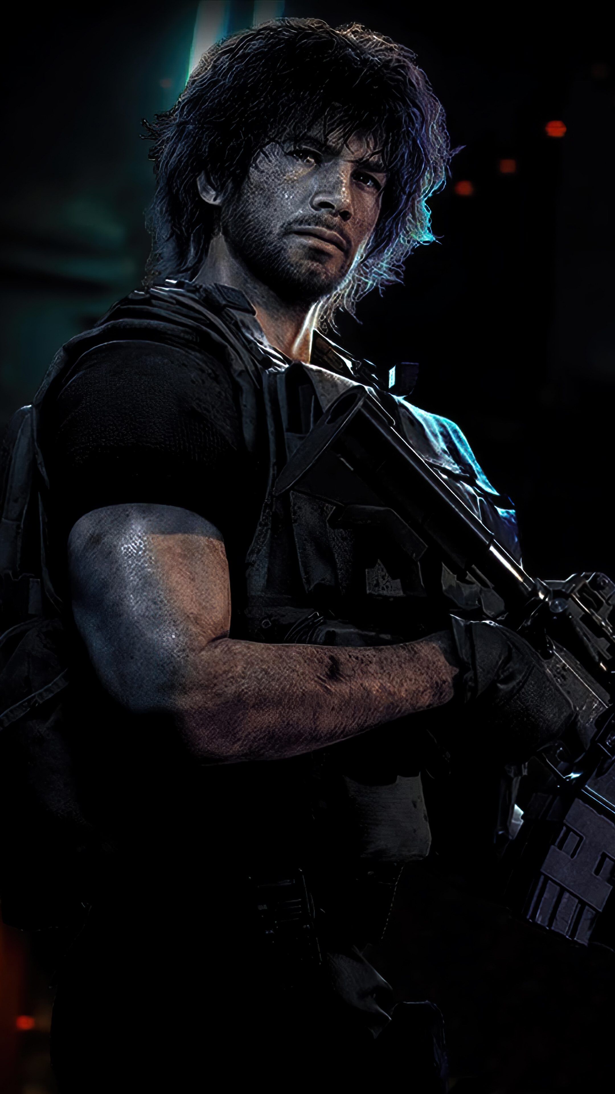 Carlos Oliveira from Resident Evil 3 Remake 4K HD Phone Wallpaper