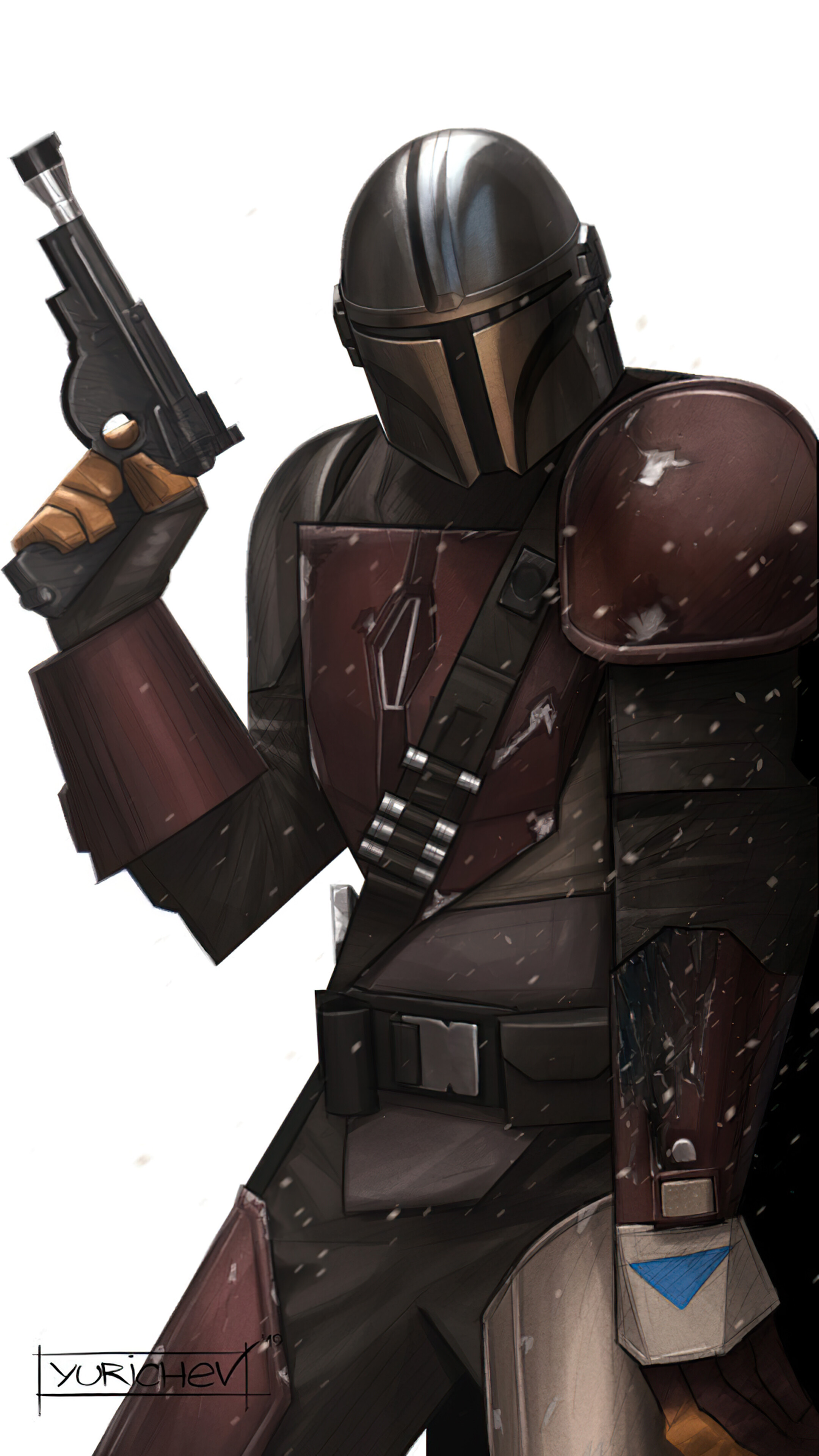 The Mandalorian in 4K HD Phone Wallpaper