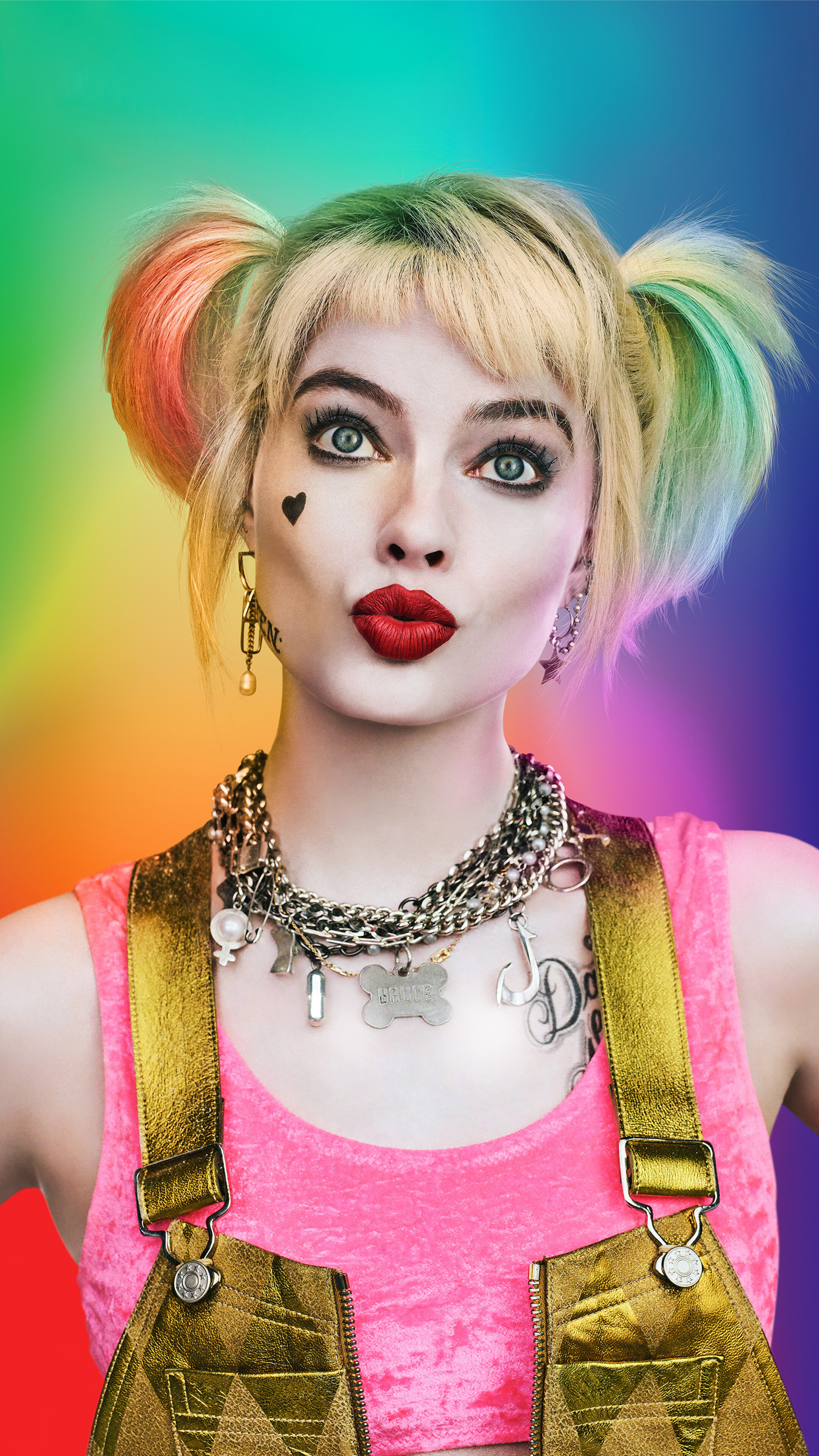 Harley Quinn, Birds of Prey, Margot Robbie, 4k HD Phone Wallpaper