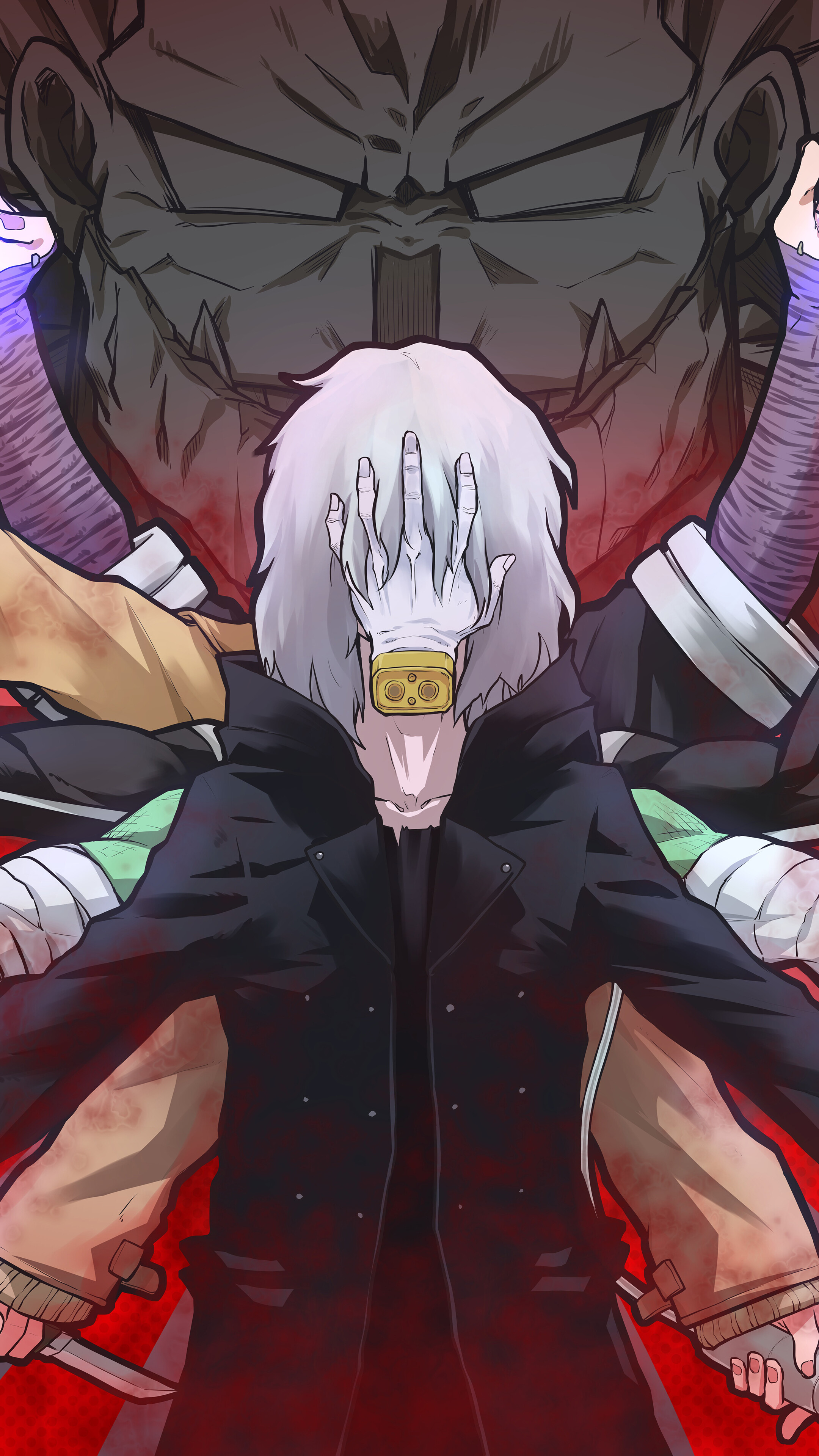 Tomura Shigaraki, My Hero Academia HD HD Phone Wallpaper