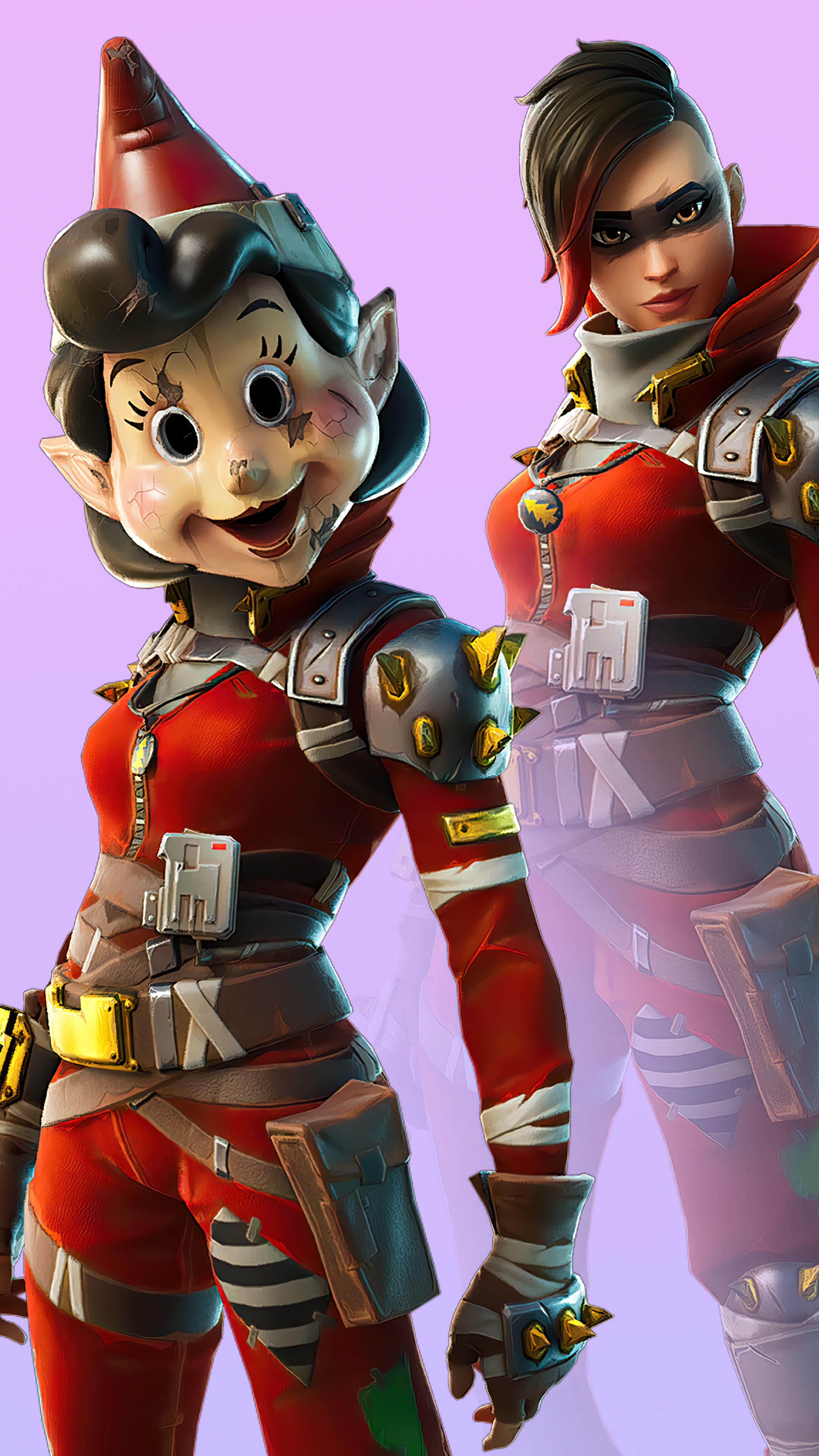 Cutiepie Skin from Fortnite 4K HD Phone Wallpaper