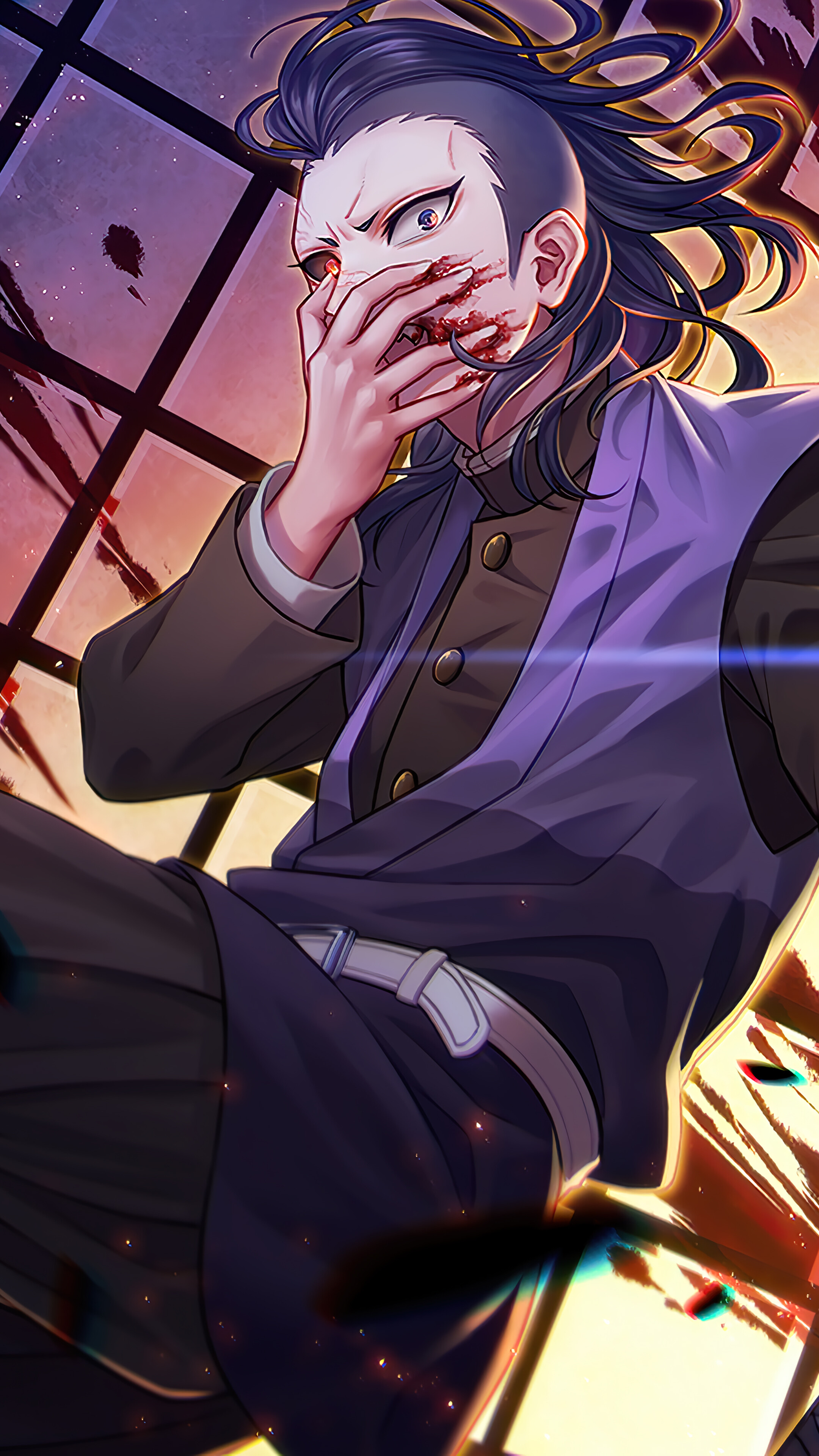 Genya Shinazugawa, Kimetsu no Yaiba, 4k HD Phone Wallpaper