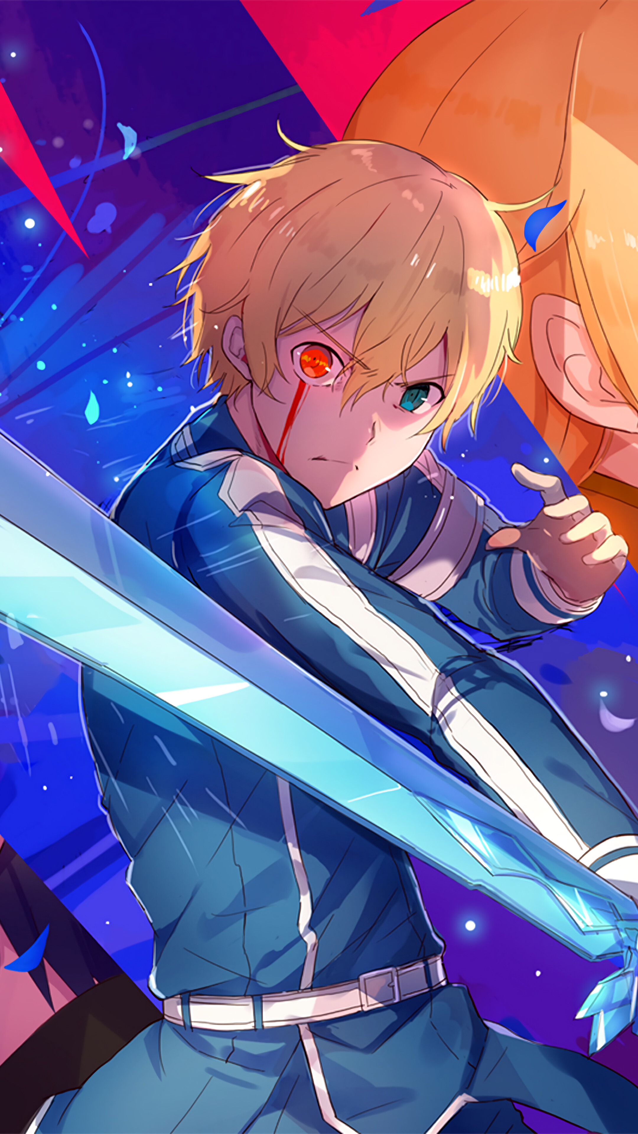 Eugeo, Sword Art Online Alicization, 4k HD Phone Wallpaper