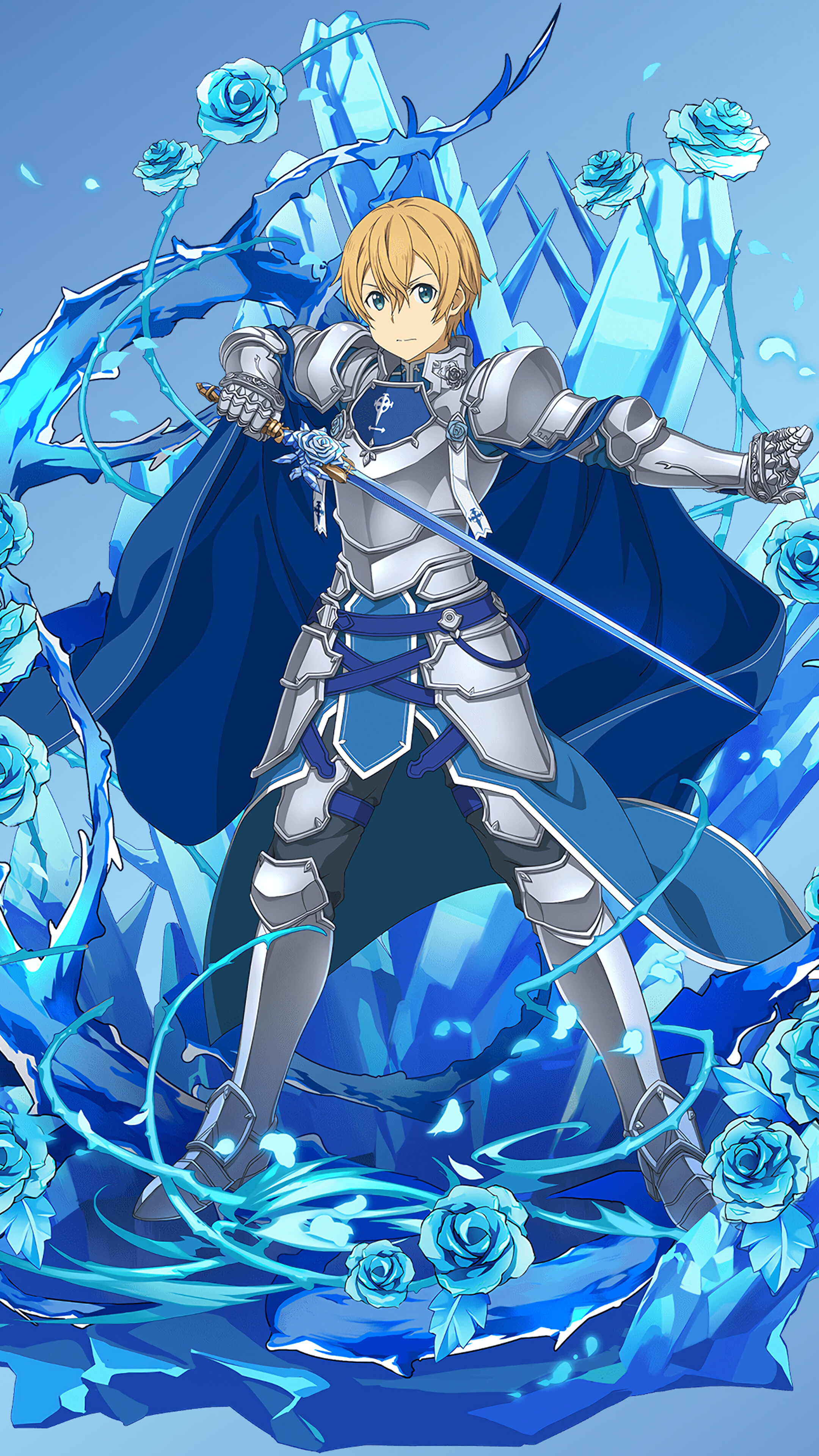 Eugeo from Sword Art Online Alicization 4K HD Phone Wallpaper