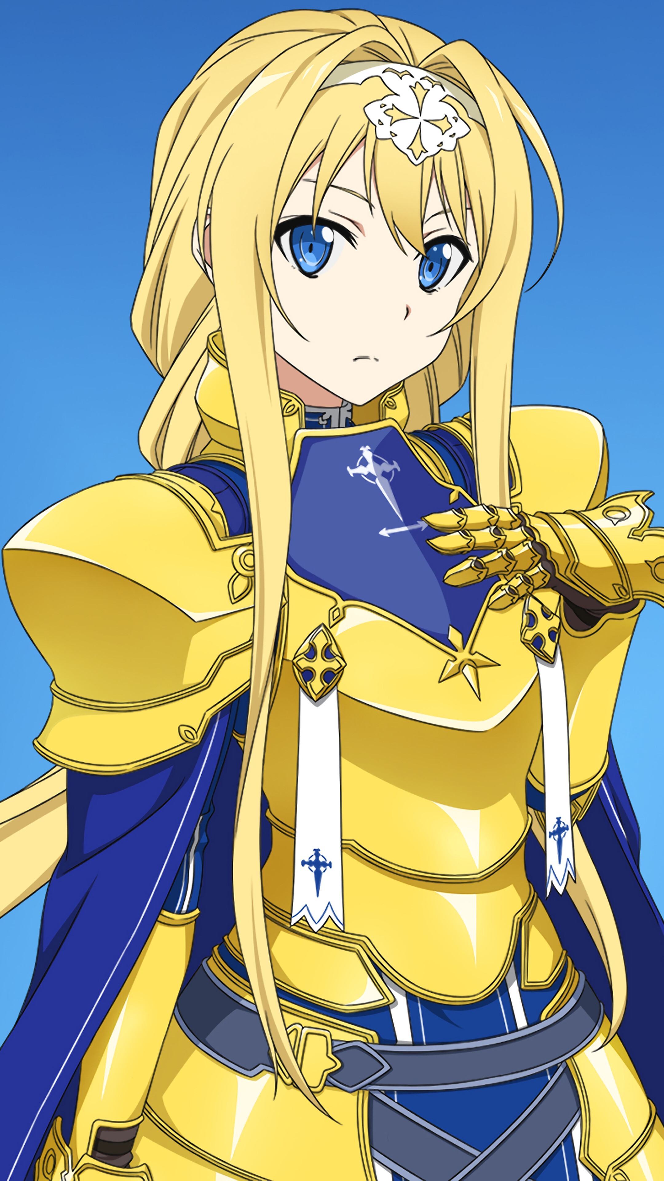 Alice Zuberg from Sword Art Online Alicization 4K HD Phone Wallpaper