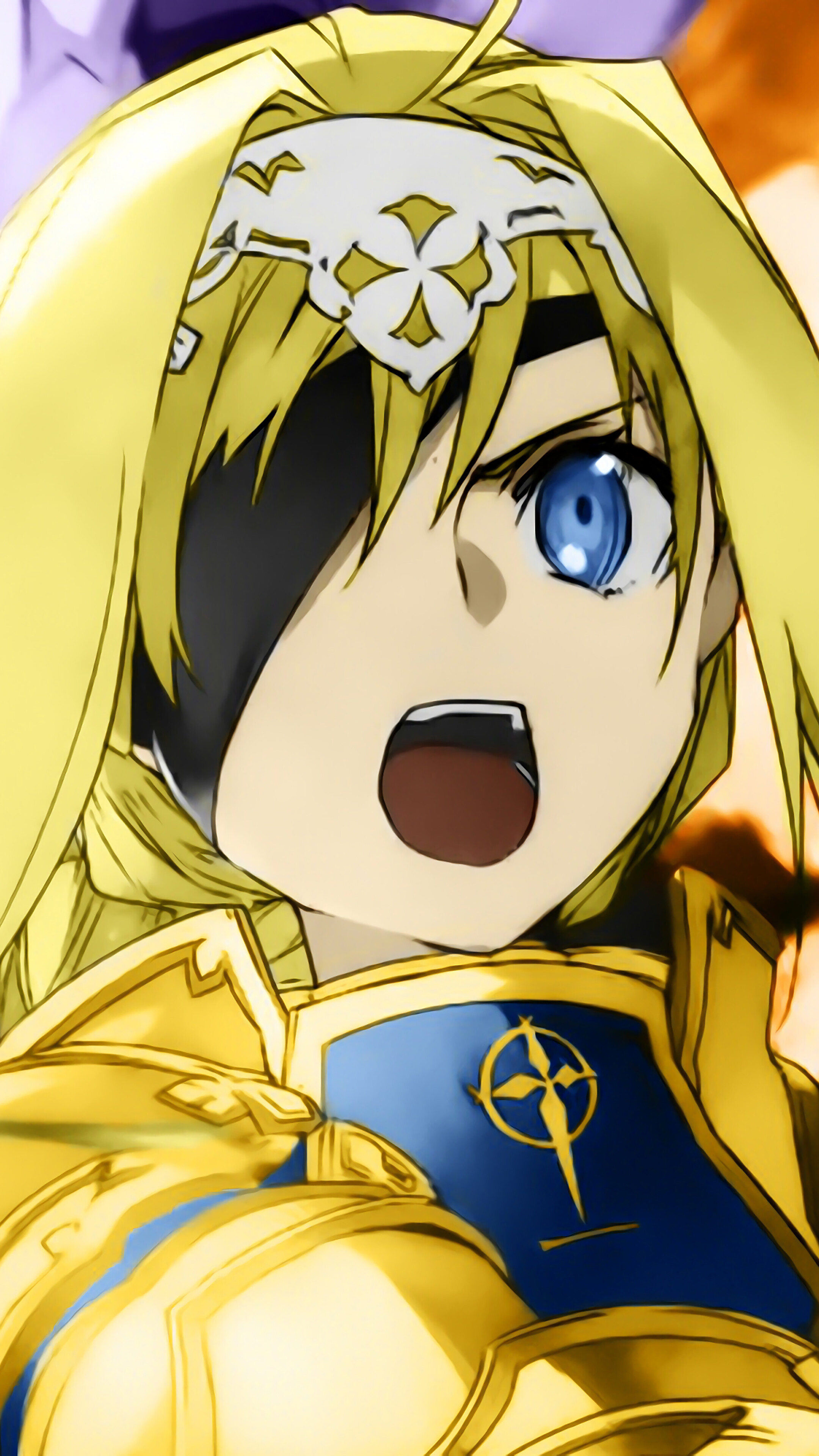 Alice Zuberg from Sword Art Online Alicization 4K HD Phone Wallpaper