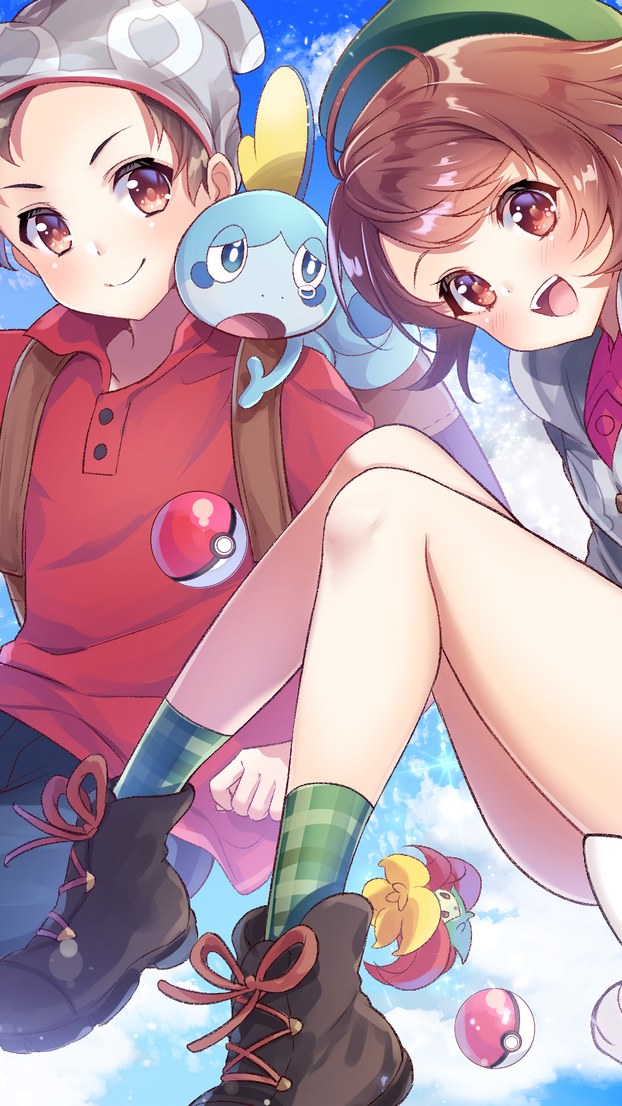 Pokemon Sword and Shield Characters 4K HD Phone Wallpaper